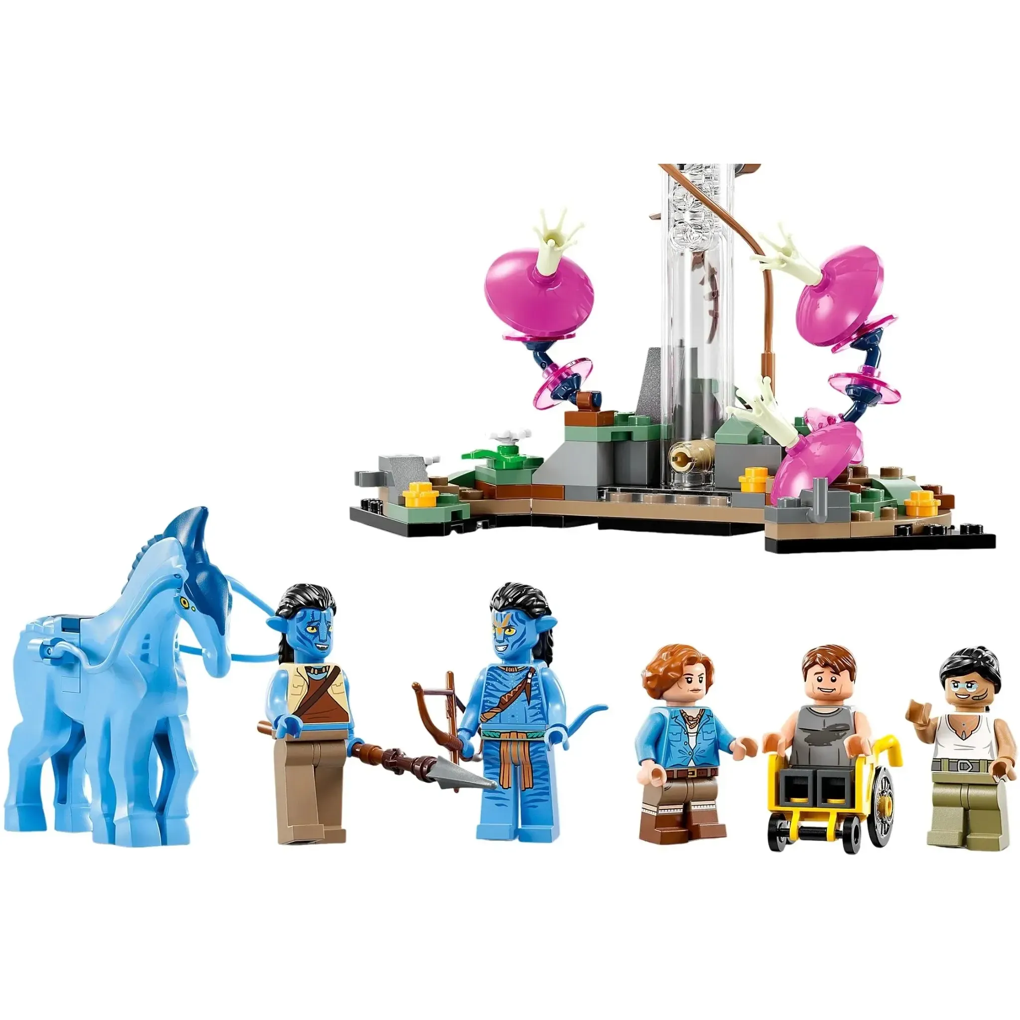 LEGO [Avatar] - Floating Mountains: Site 26 & RDA Samson Building Set - Original Film Series (75573) - Image 4