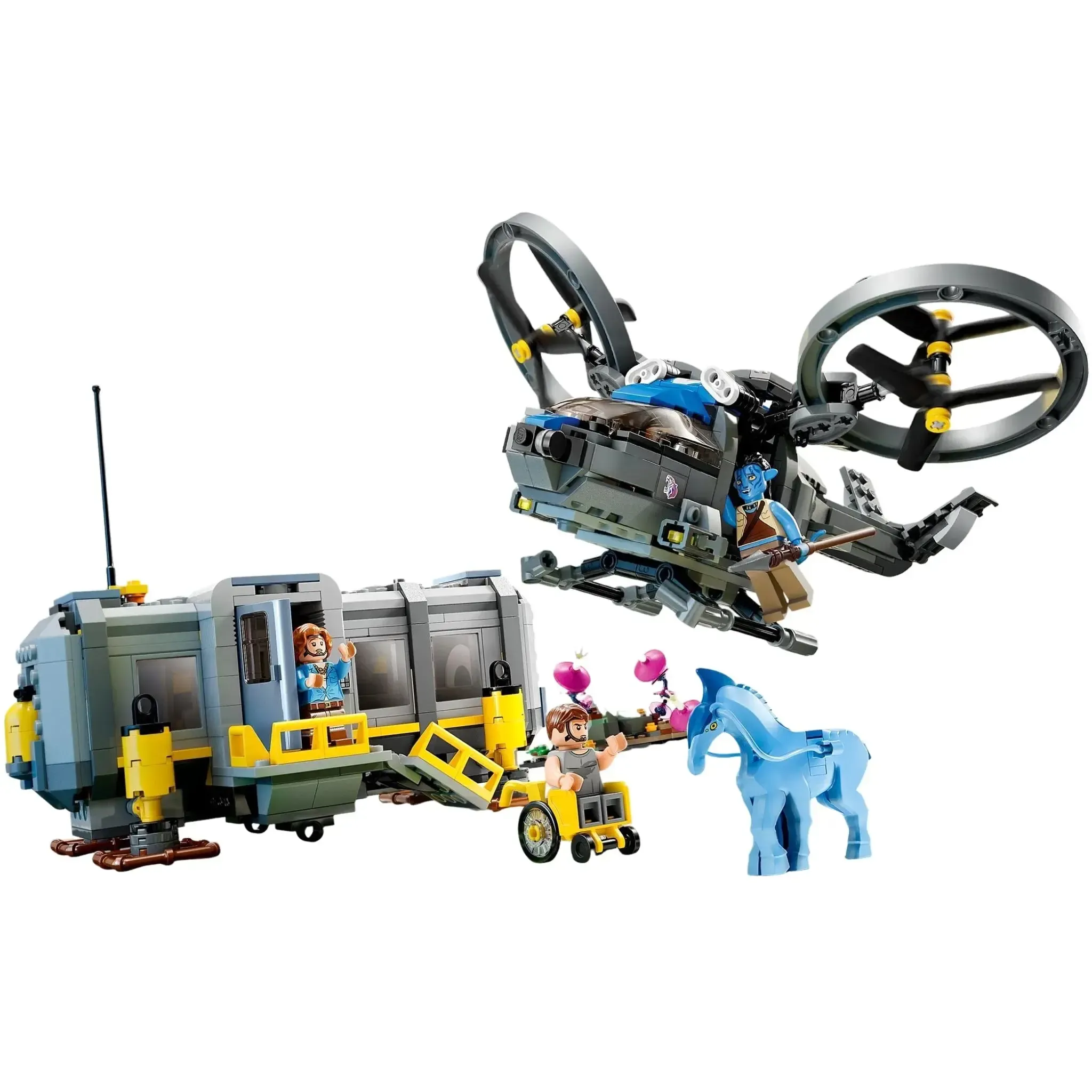 LEGO [Avatar] - Floating Mountains: Site 26 & RDA Samson Building Set - Original Film Series (75573) - Image 5