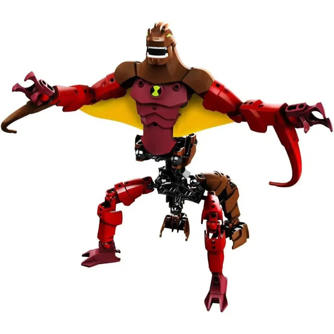 LEGO [Ben 10: Alien Force] - Jet Ray Building Set - Series (8518) - Image 3