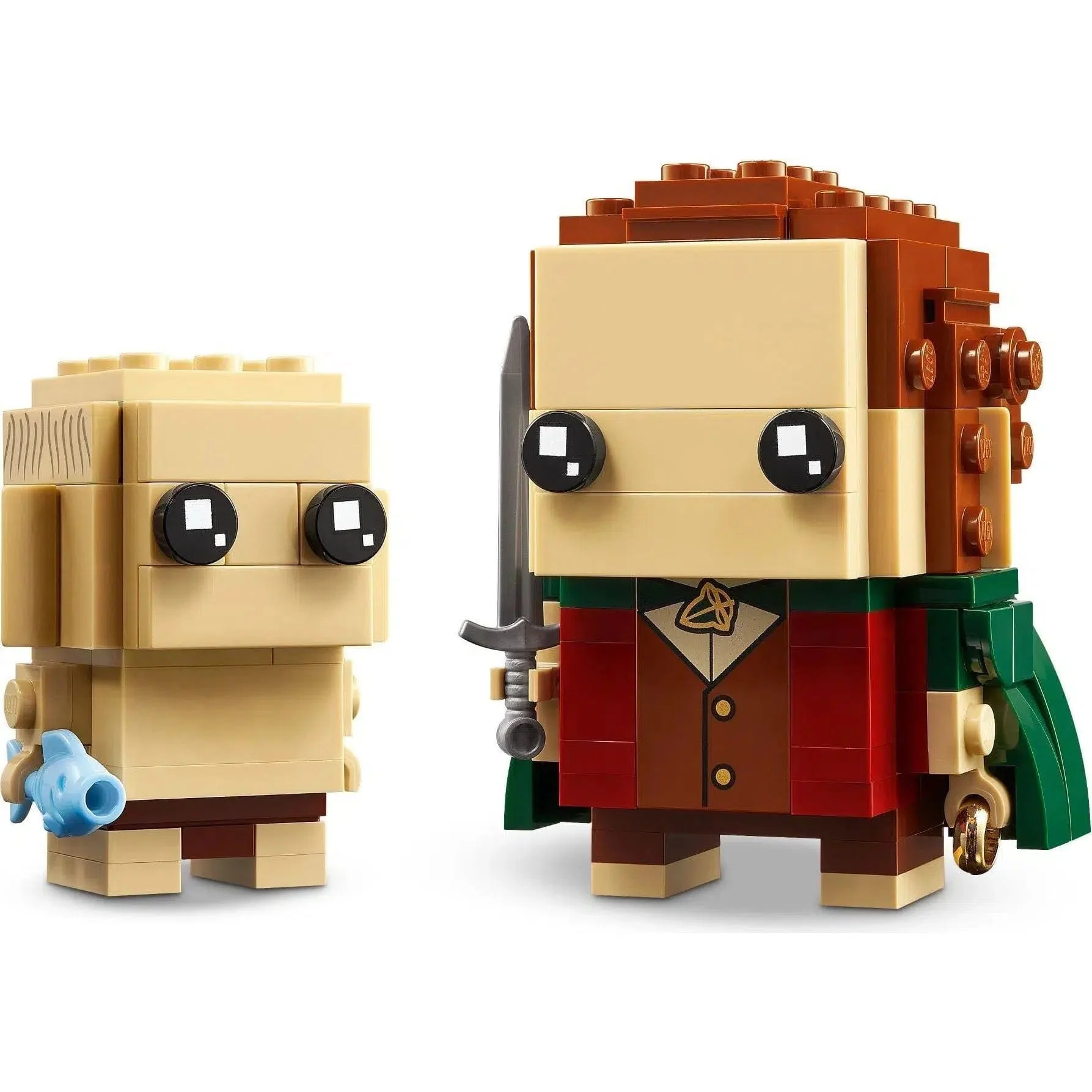LEGO [BrickHeadz] - Frodo & Gollum Building Set - The Lord of the Rings Series (40630) - Image 2