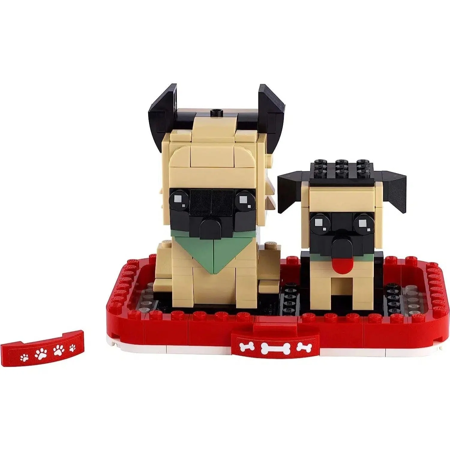 LEGO [BrickHeadz] - German Shepherds Building Set - Pets Series (40440) - Image 2