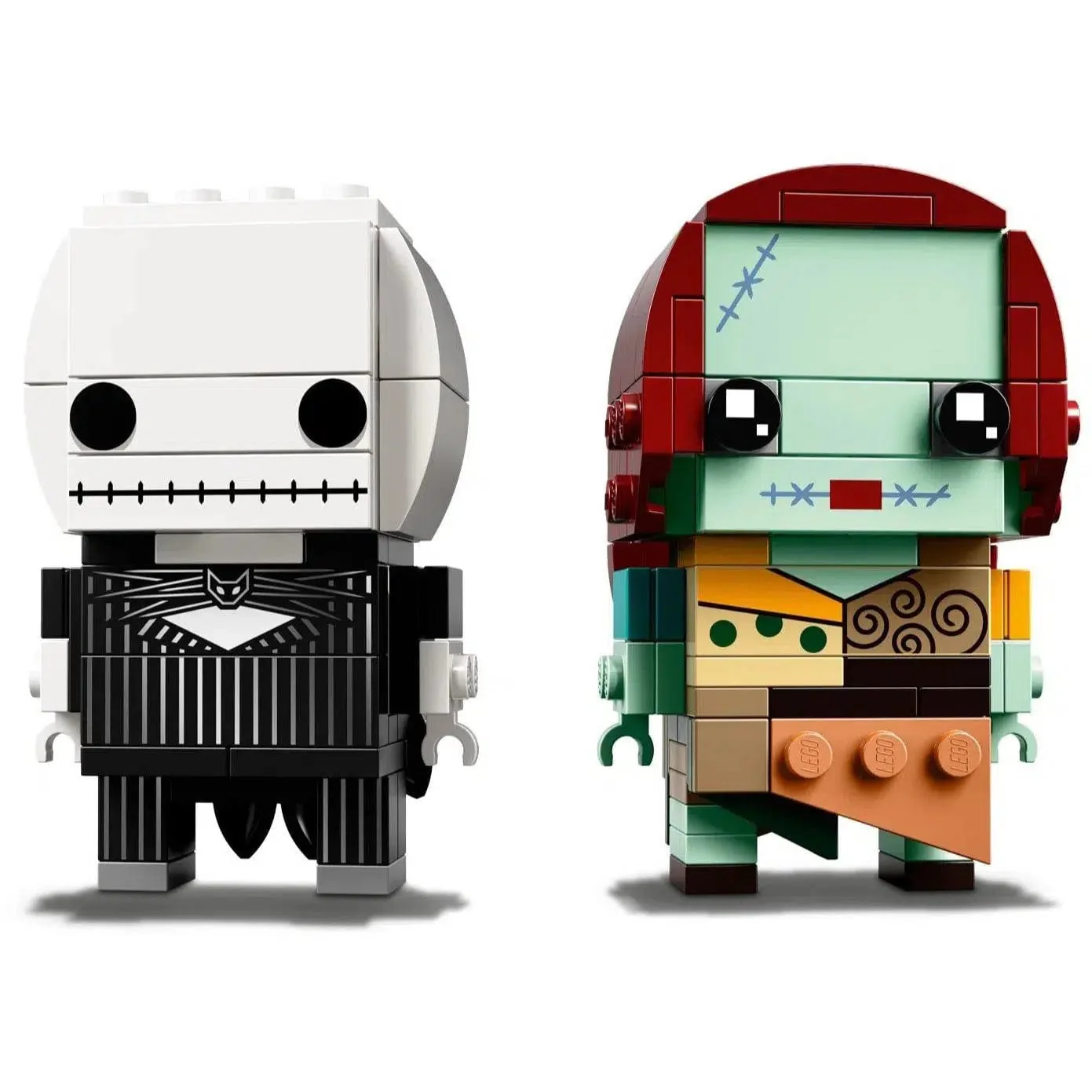 LEGO [BrickHeadz] - Jack Skellington & Sally Building Set - Disney Series (41630) - Image 3