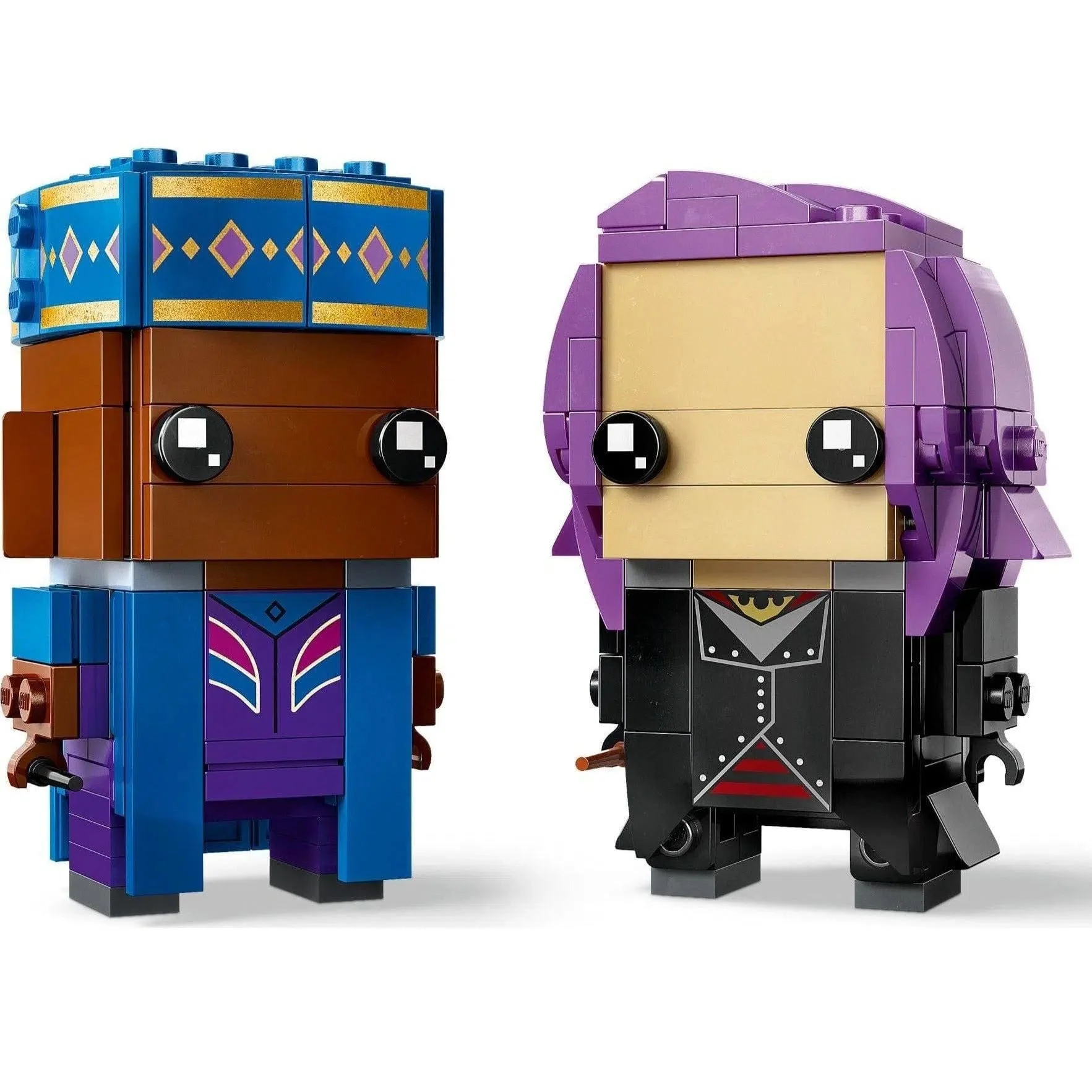 LEGO [BrickHeadz] - Kingsley Shacklebolt & Nymphadora Tonks Building Set - Wizarding World Series (40618) - Image 2