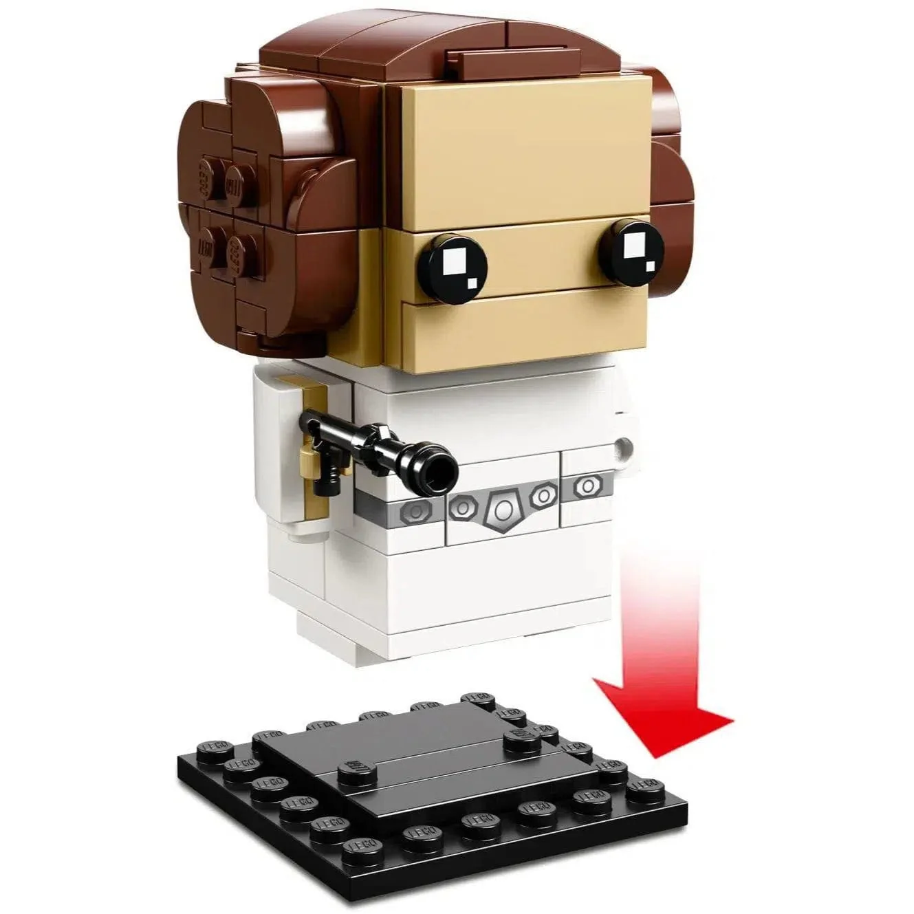 LEGO [BrickHeadz] - Princess Leia Organa Building Set - Star Wars Series (41628) - Image 2