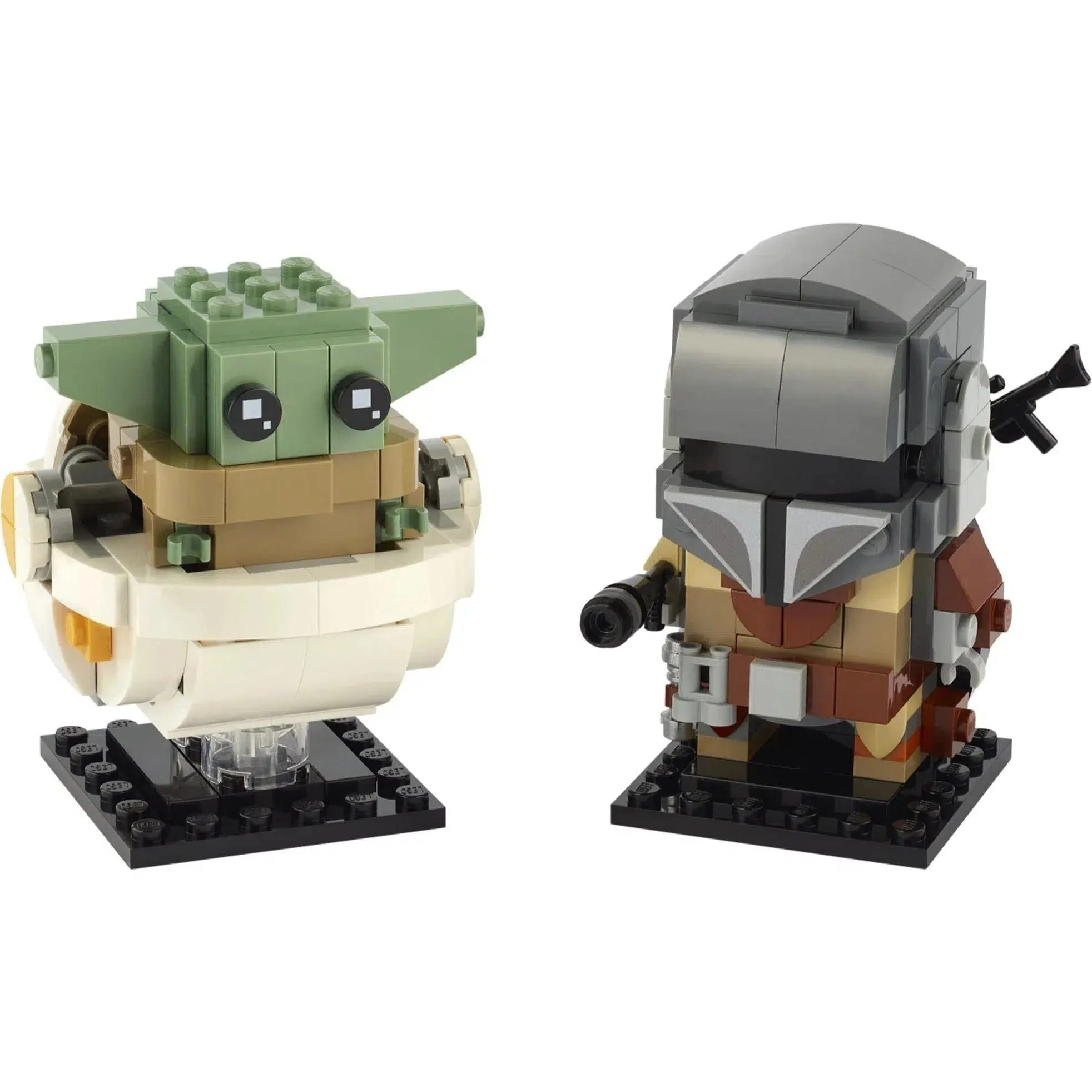 LEGO [BrickHeadz] - The Mandalorian & The Child Building Set - Star Wars Series (75317) - Image 2