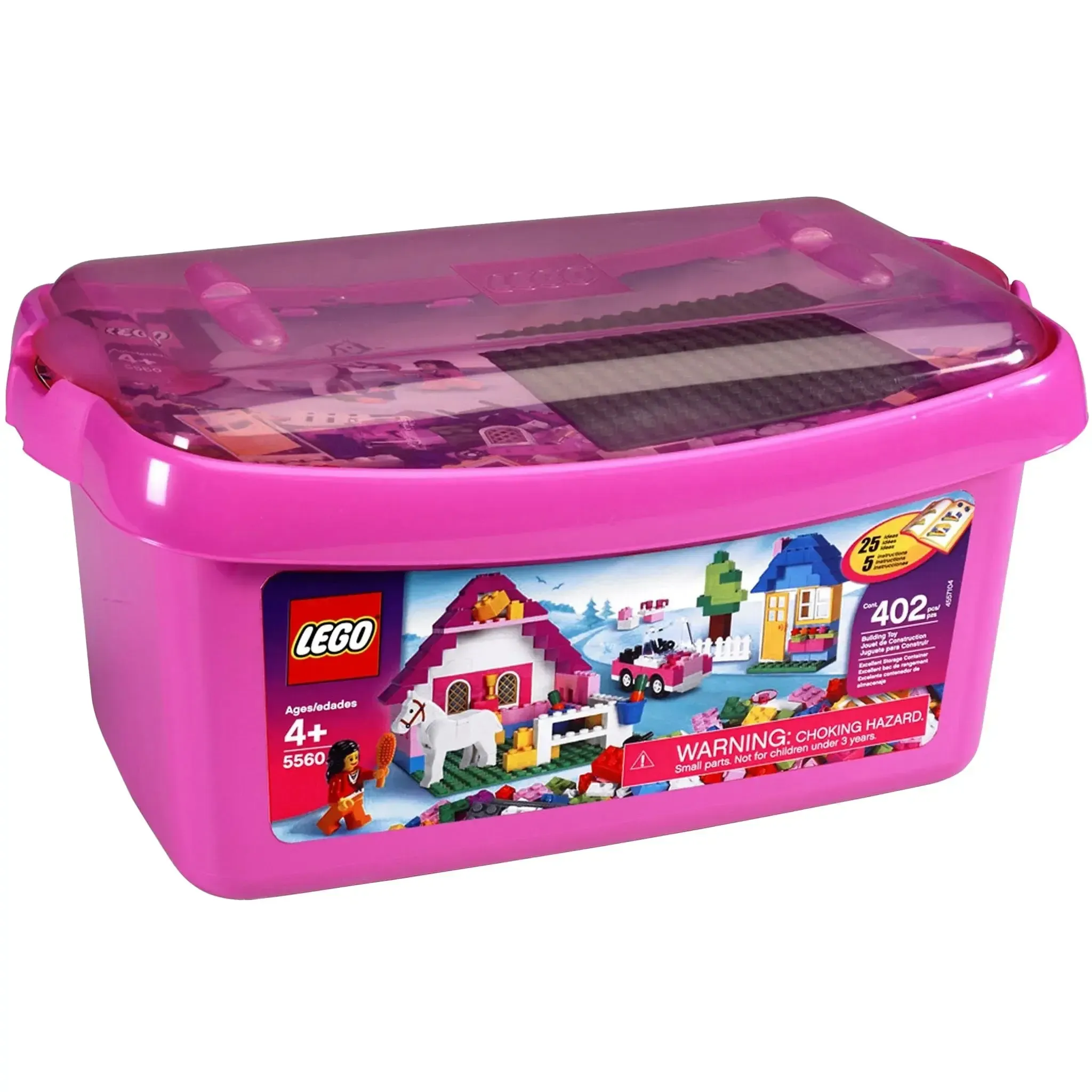 LEGO [Bricks and More] - Large Pink Brick Box Building Set (5560)