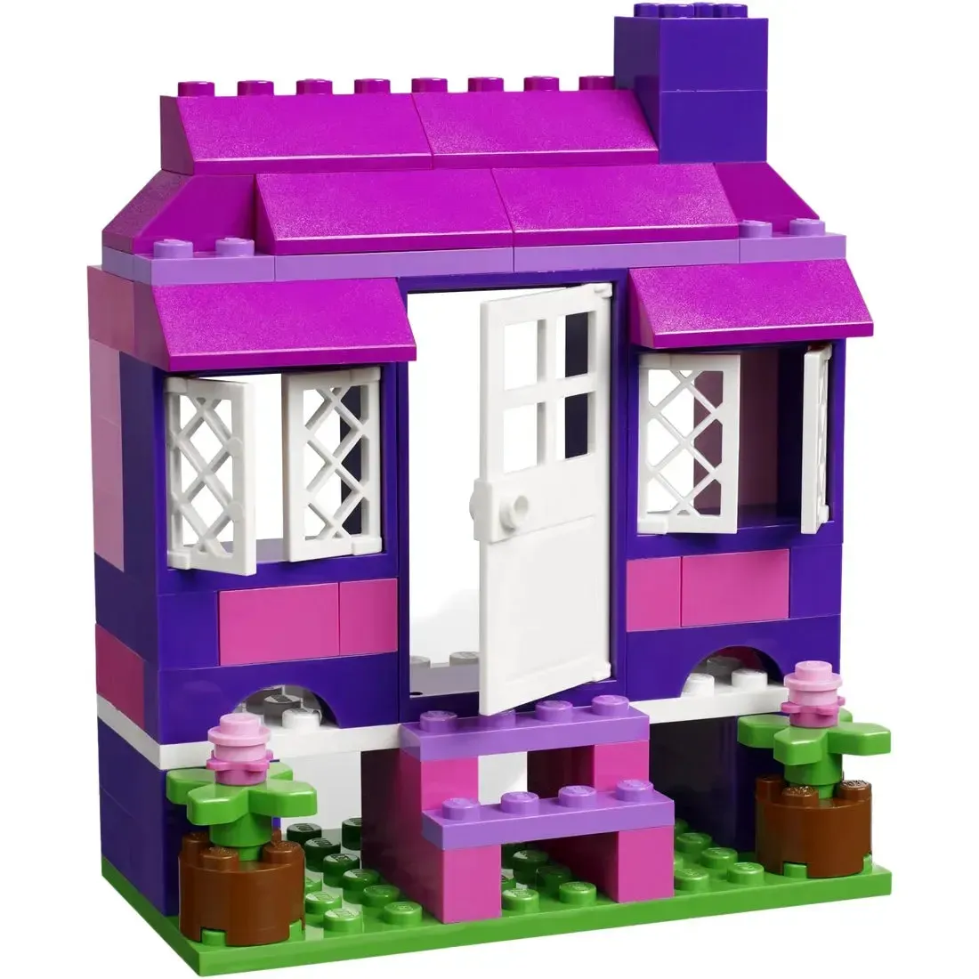 LEGO [Bricks and More] - Pink Brick Box Building Set - Series (4625) - Image 4