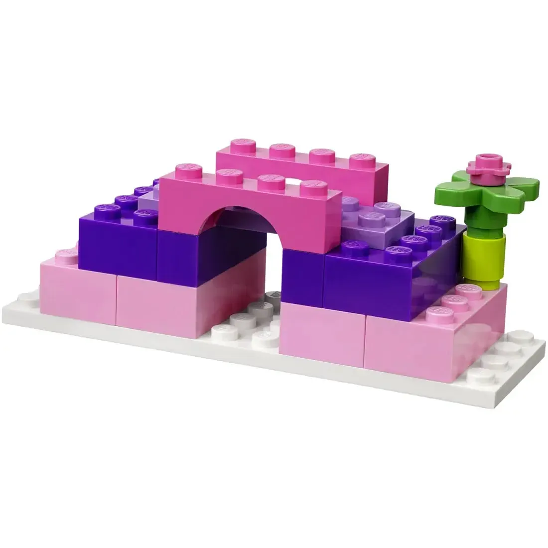 LEGO [Bricks and More] - Pink Brick Box Building Set - Series (4625) - Image 6