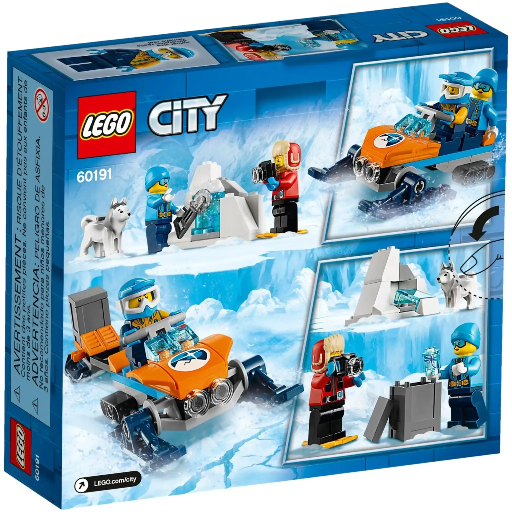 LEGO [City] - Arctic Exploration Team Building Set - Arctic Series (60191) - Image 3
