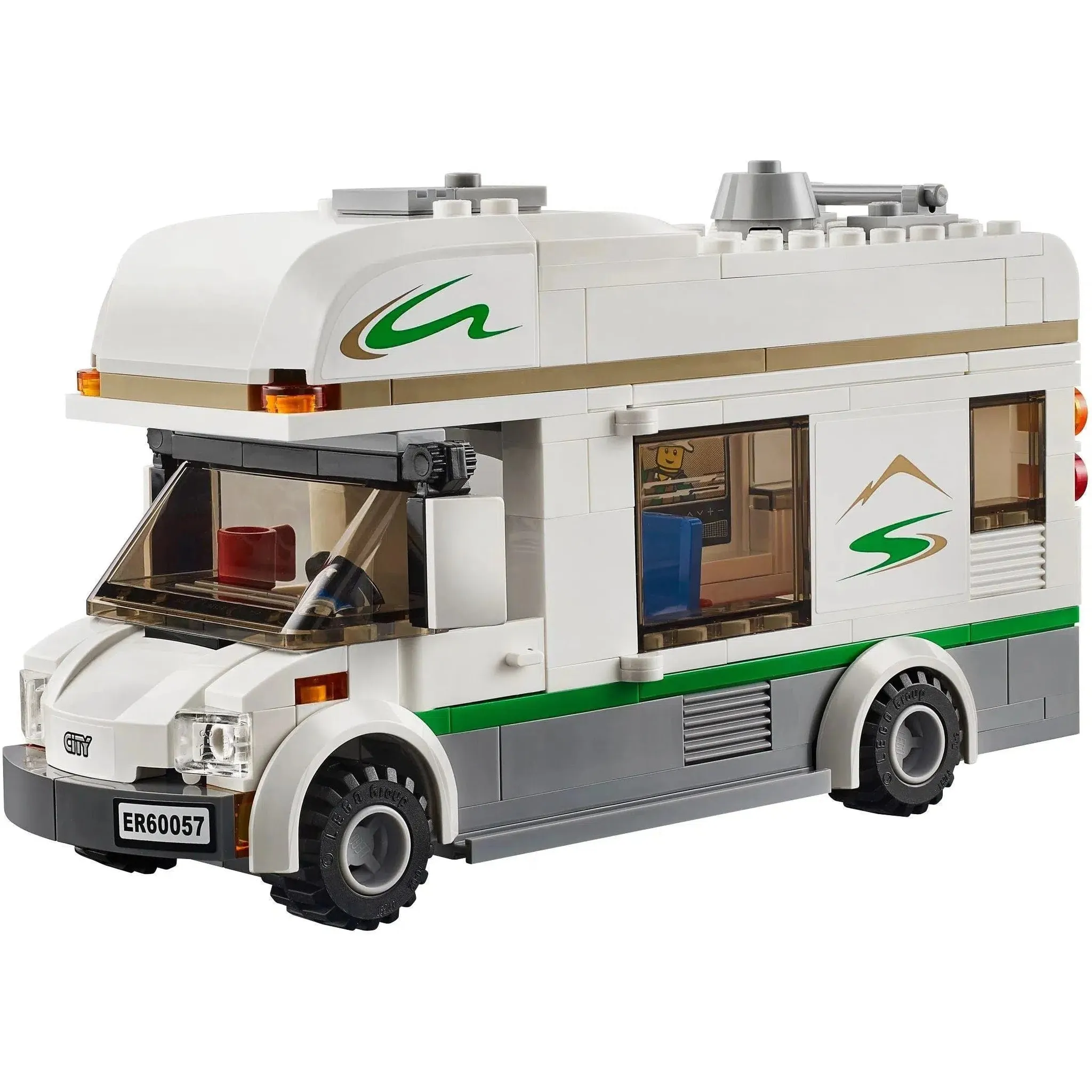 LEGO [City] - Camper Van Building Set - Great Vehicles Series (60057) - Image 3