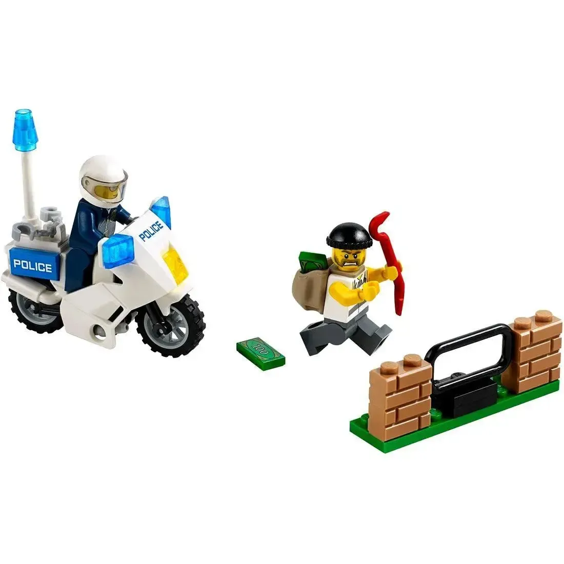LEGO [City] - Crook Pursuit Building Set - Police Series (60041) - Image 2