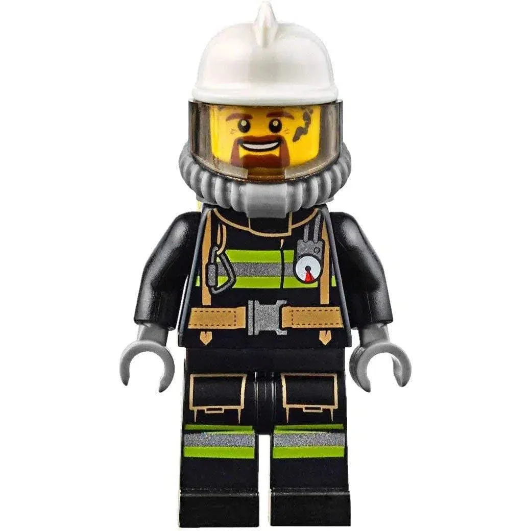 LEGO [City] - Fire Ladder Truck Building Set - Fire Series (60107) - Image 6