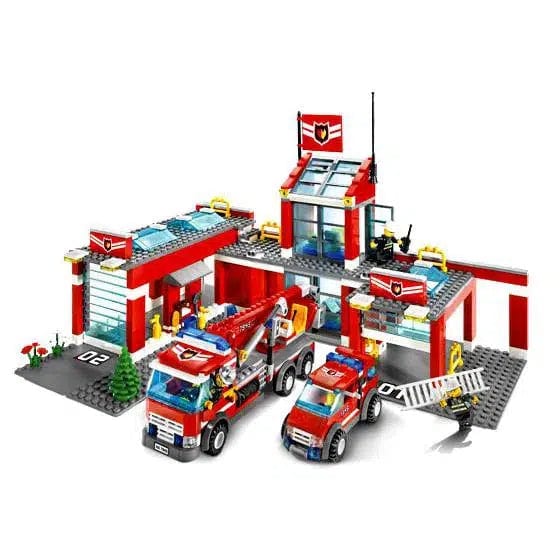LEGO [City] - Fire Station Building Set - Fire Series (7945) - Image 2