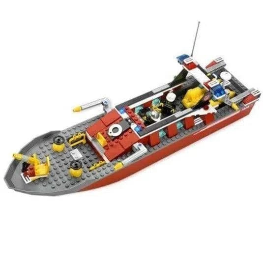 LEGO [City] - Fireboat Building Set - Fire Series (7906) - Image 3