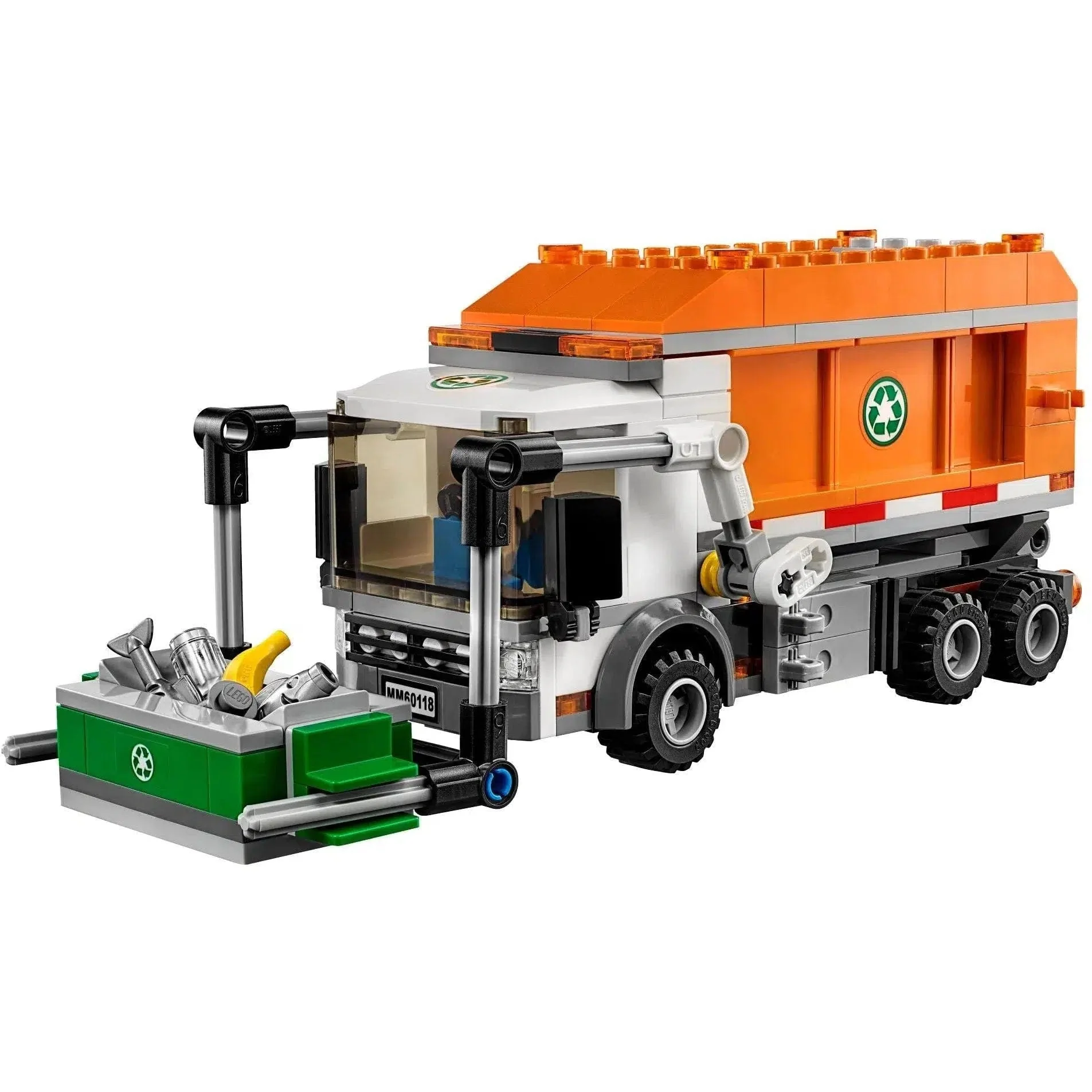 LEGO [City] - Garbage Truck Building Set - Traffic Series (60118) - Image 3