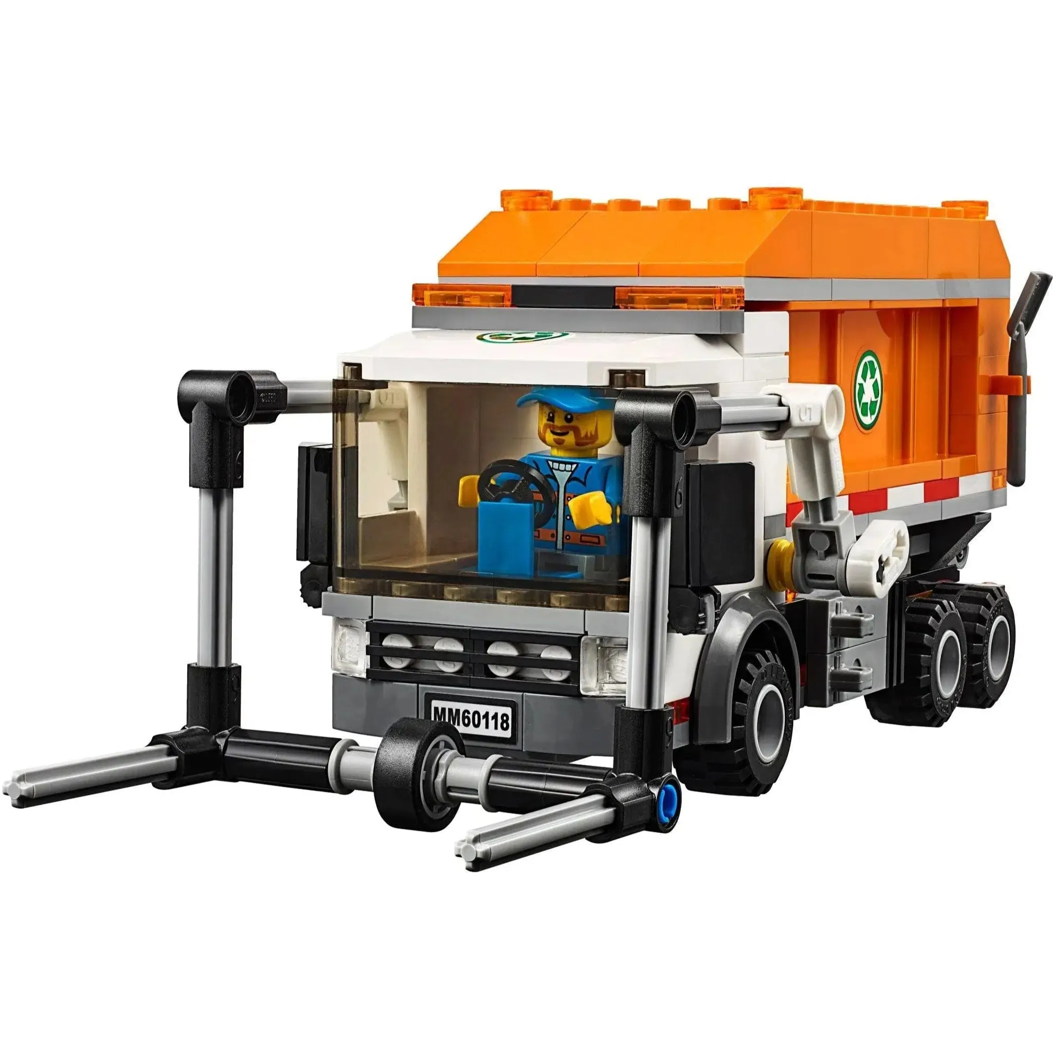 LEGO [City] - Garbage Truck Building Set - Traffic Series (60118) - Image 5