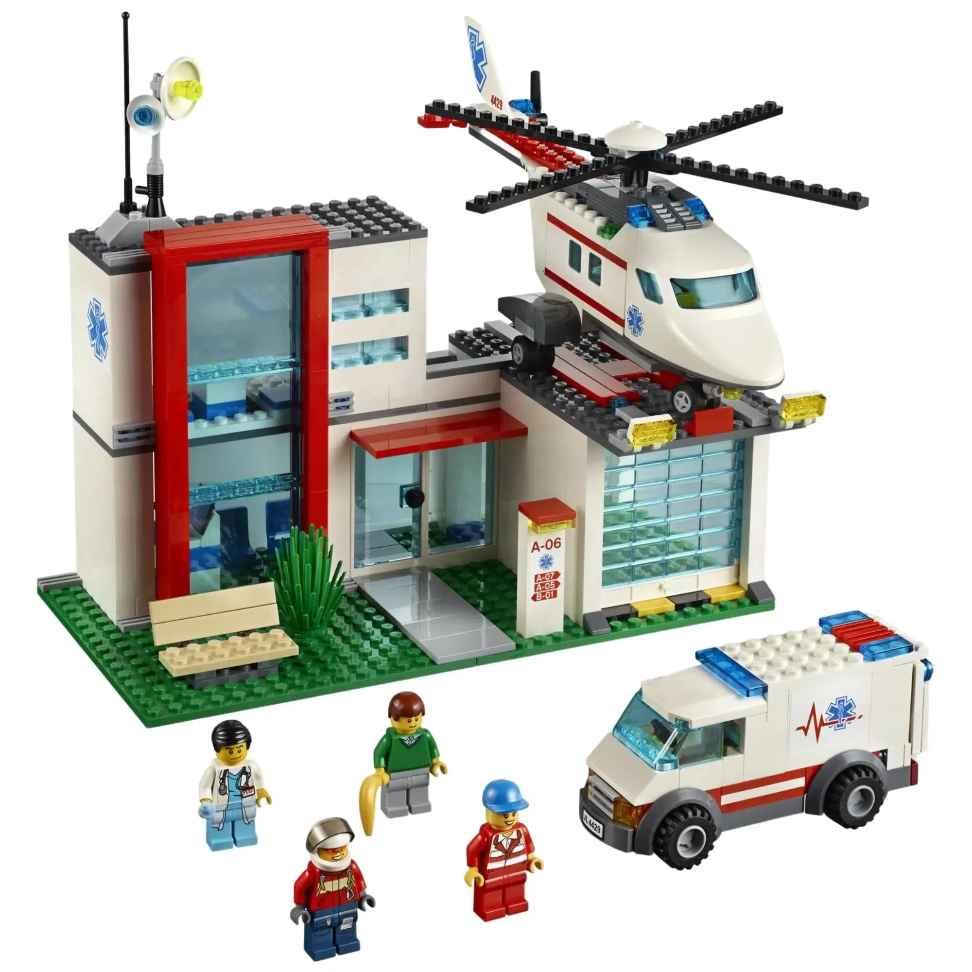 LEGO [City] - Helicopter Rescue Building Set - Medical Series (4429) - Image 2