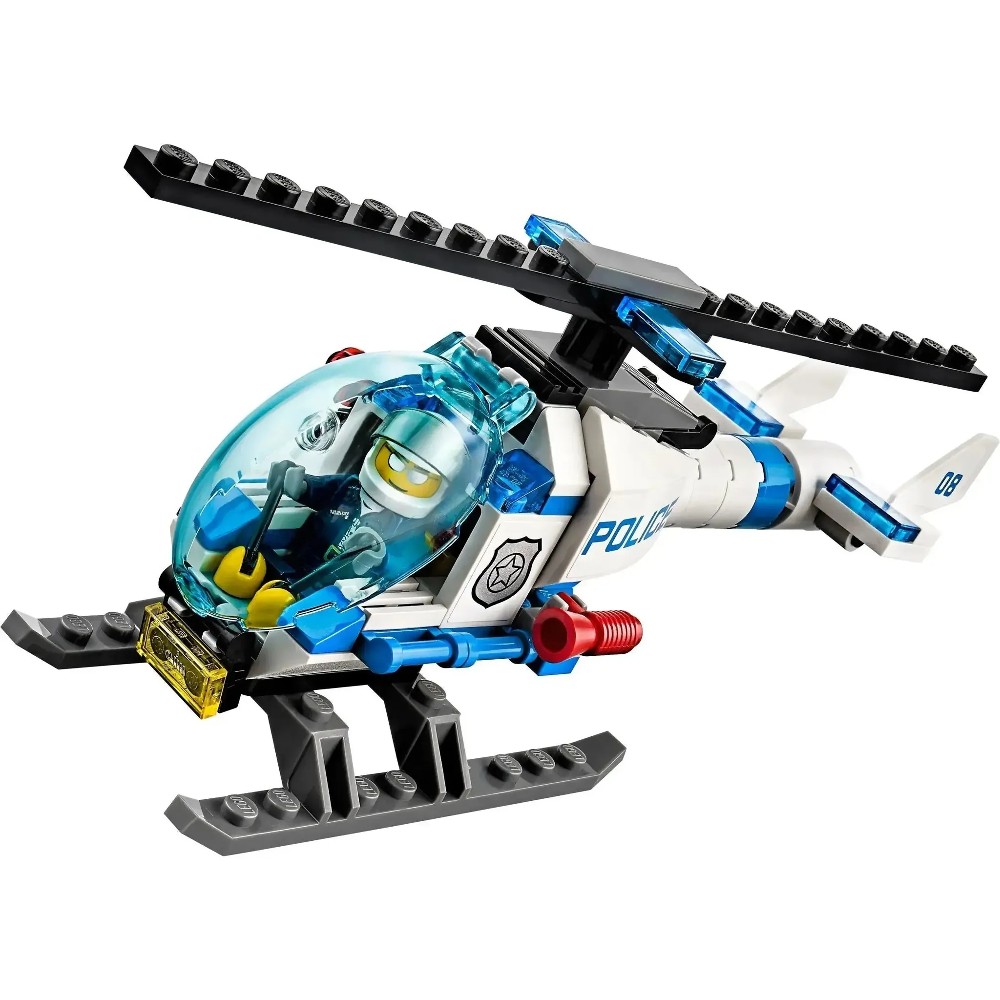 LEGO [City] - Helicopter Transporter Building Set - Police Series (60049) - Image 3