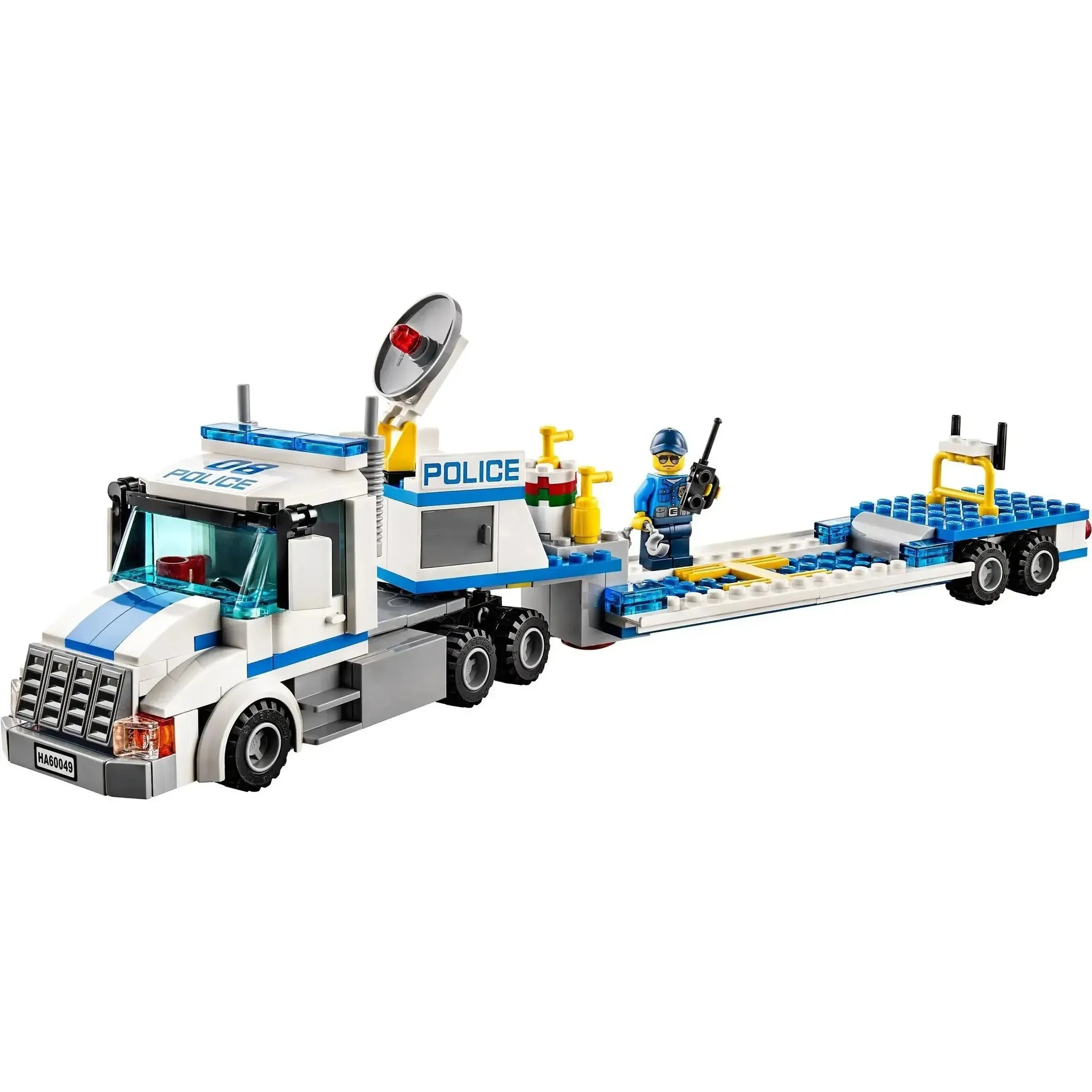 LEGO [City] - Helicopter Transporter Building Set - Police Series (60049) - Image 4