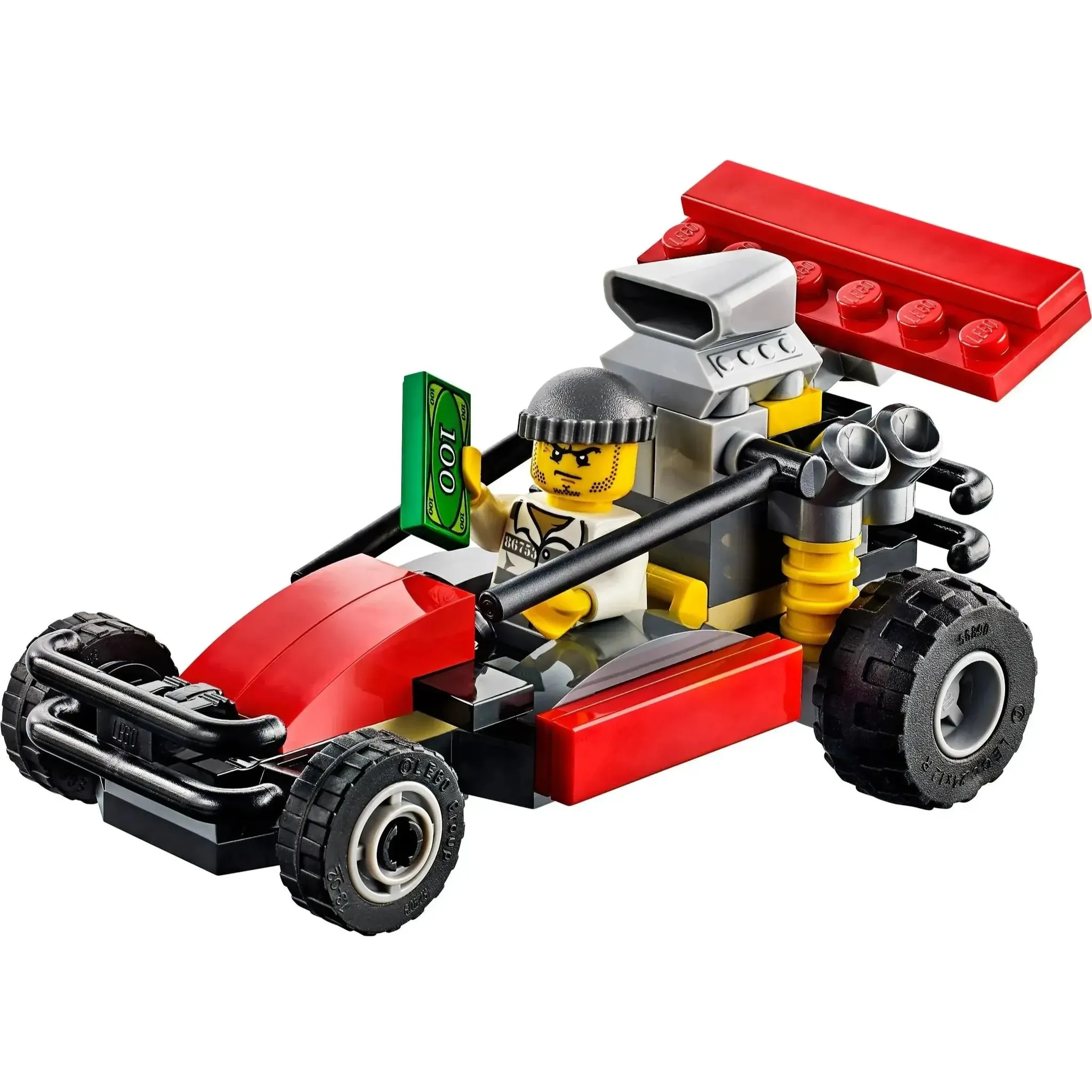 LEGO [City] - Helicopter Transporter Building Set - Police Series (60049) - Image 5