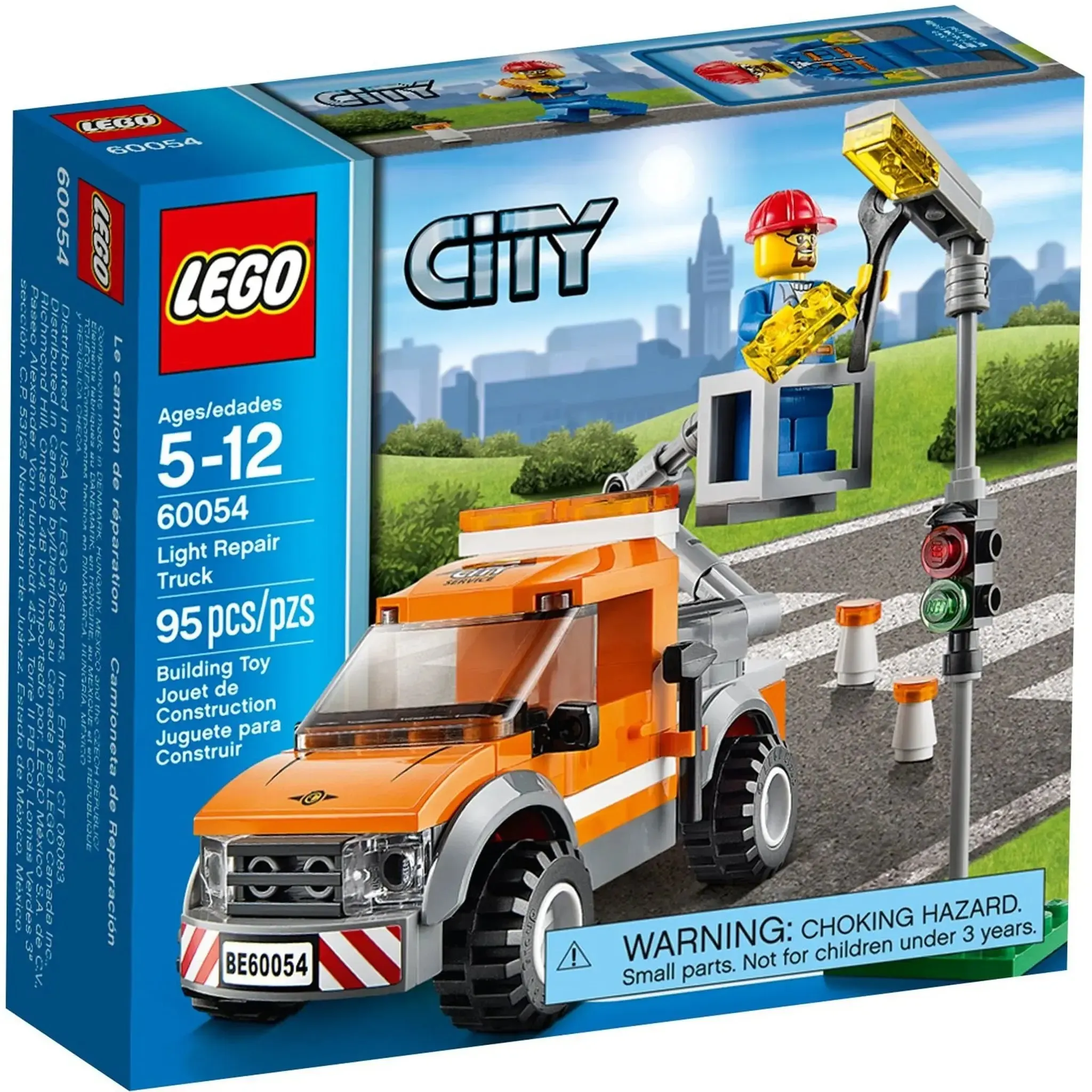 LEGO [City] - Light Repair Truck Building Set - Great Vehicles Series (60054)