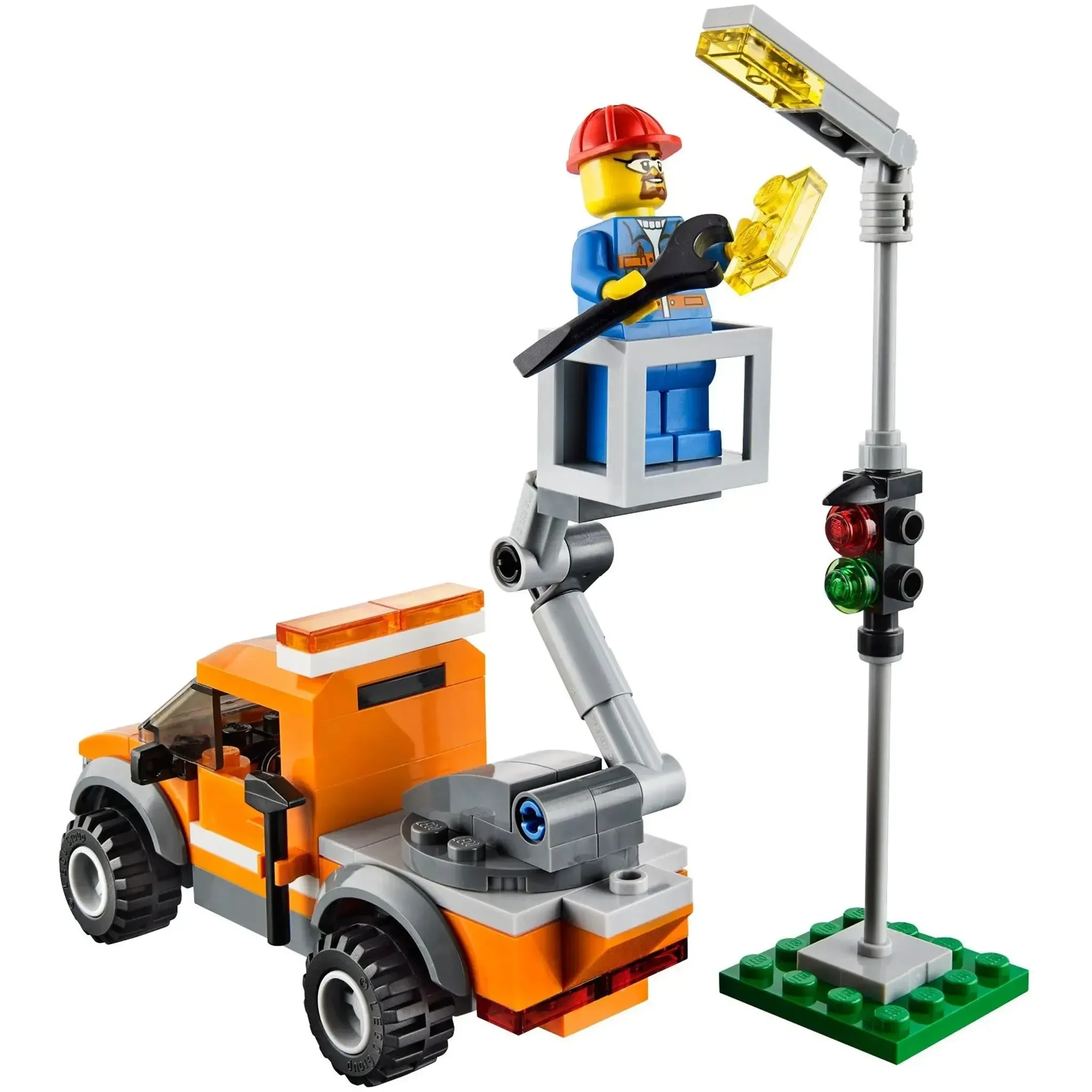 LEGO [City] - Light Repair Truck Building Set - Great Vehicles Series (60054) - Image 2
