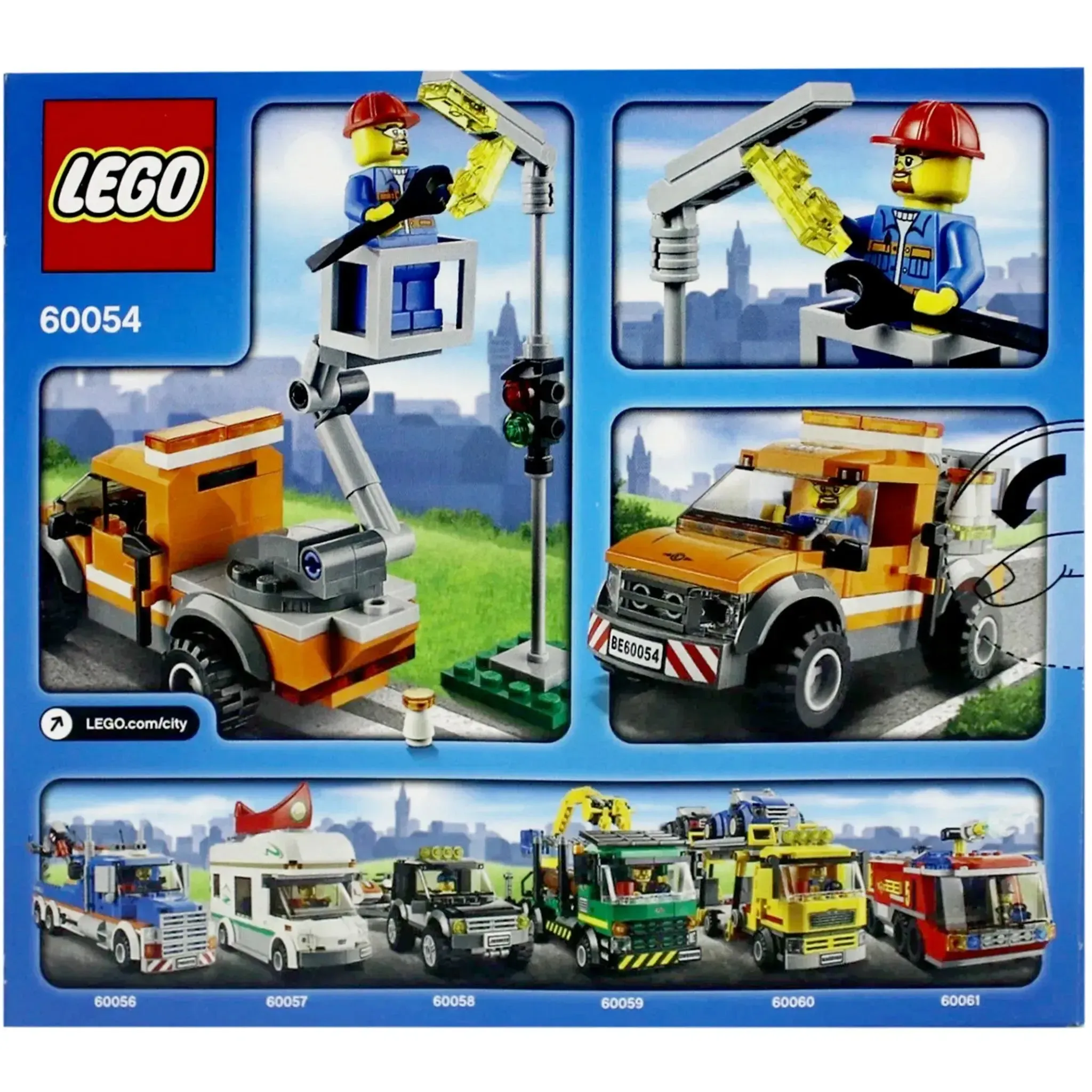 LEGO [City] - Light Repair Truck Building Set - Great Vehicles Series (60054) - Image 3