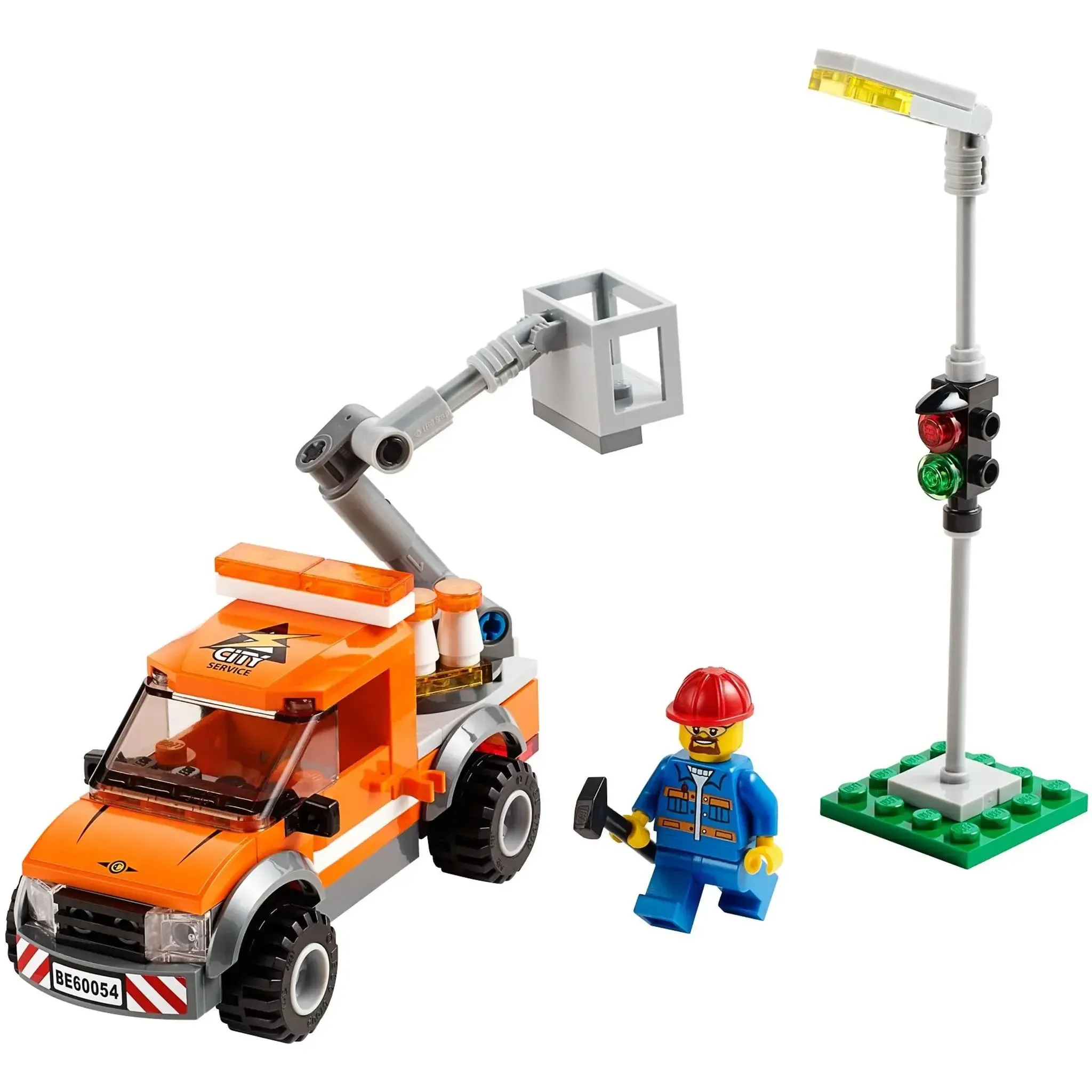 LEGO [City] - Light Repair Truck Building Set - Great Vehicles Series (60054) - Image 6