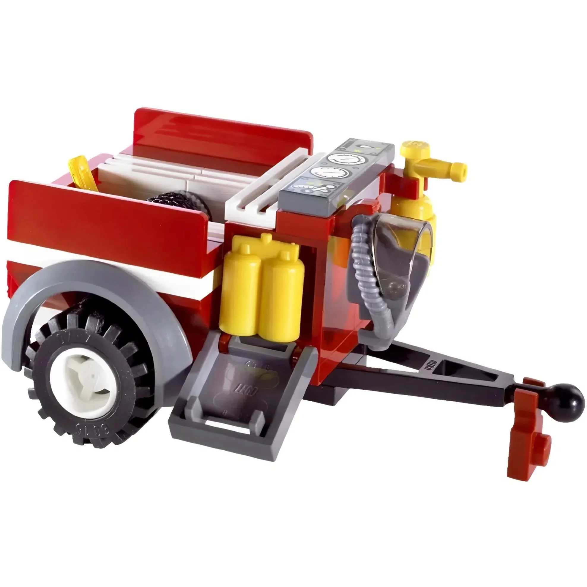 LEGO [City] - Off-Road Fire Rescue Building Set - Fire Series (7942) - Image 6