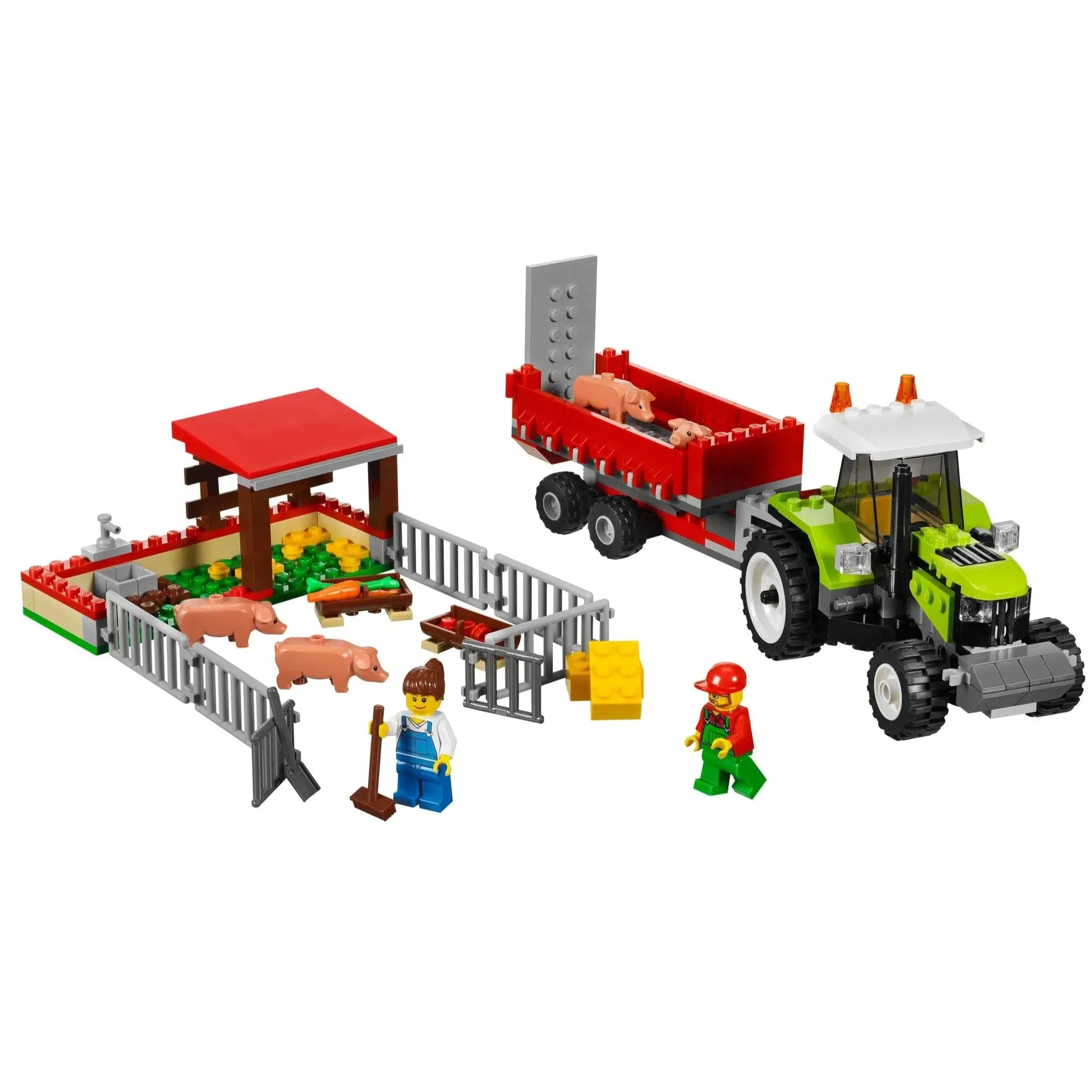 LEGO [City] - Pig Farm & Tractor Building Set - Farm Series (7684) - Image 2