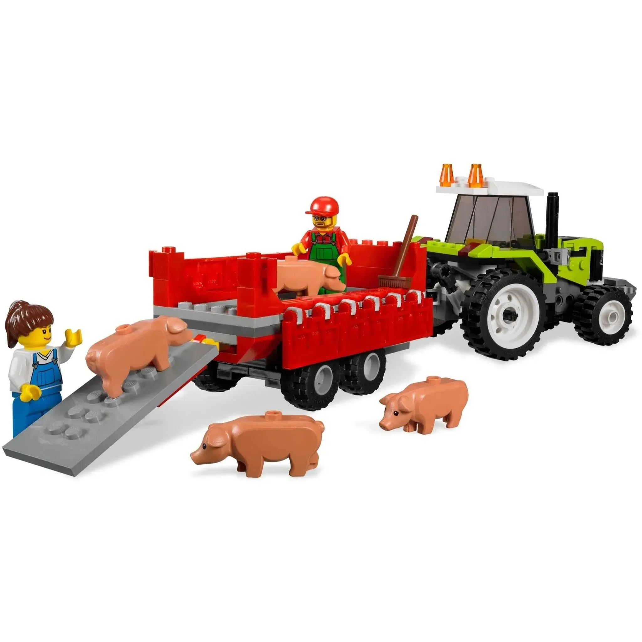 LEGO [City] - Pig Farm & Tractor Building Set - Farm Series (7684) - Image 4