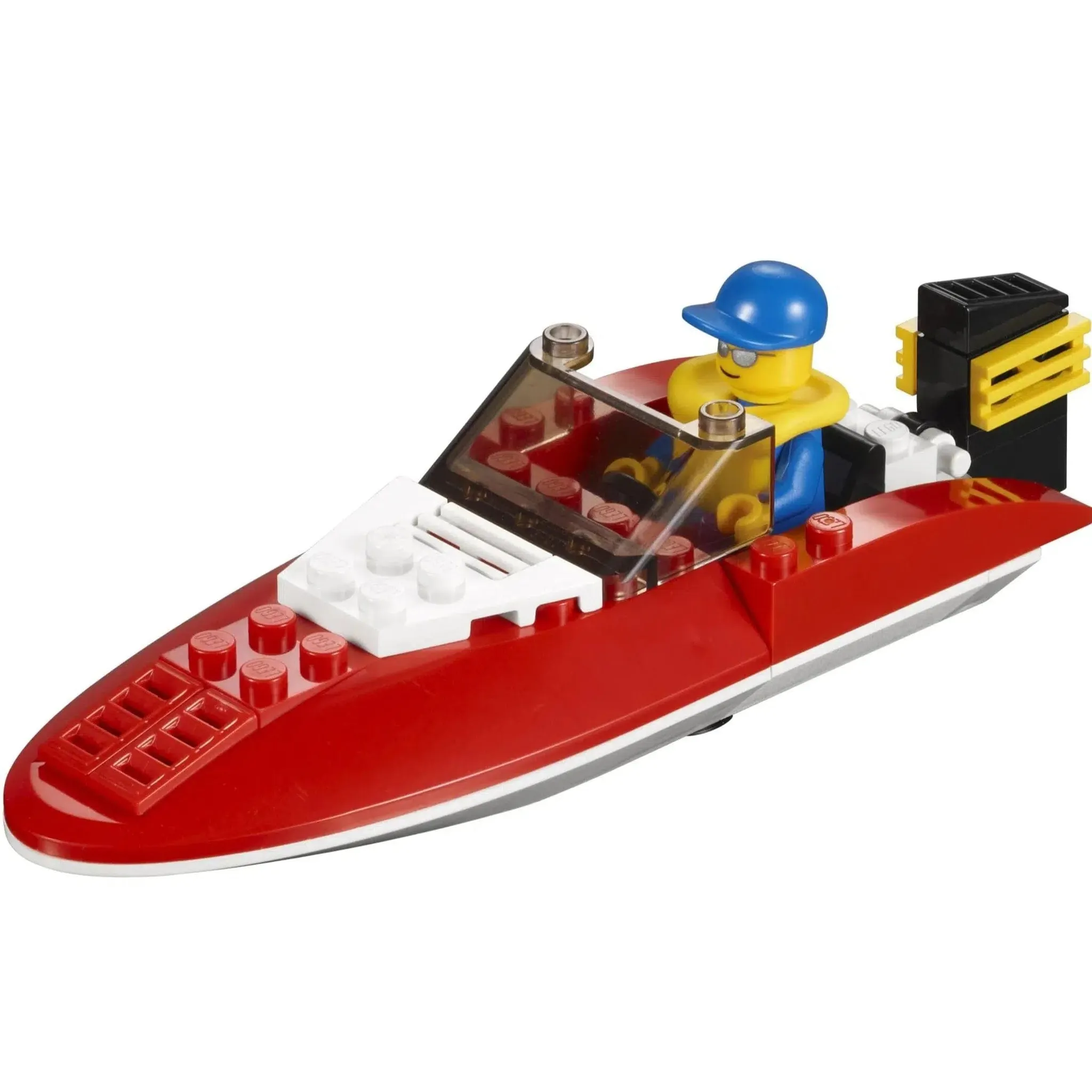 LEGO [City] - Speedboat Building Set - Harbour Series (4641) - Image 2