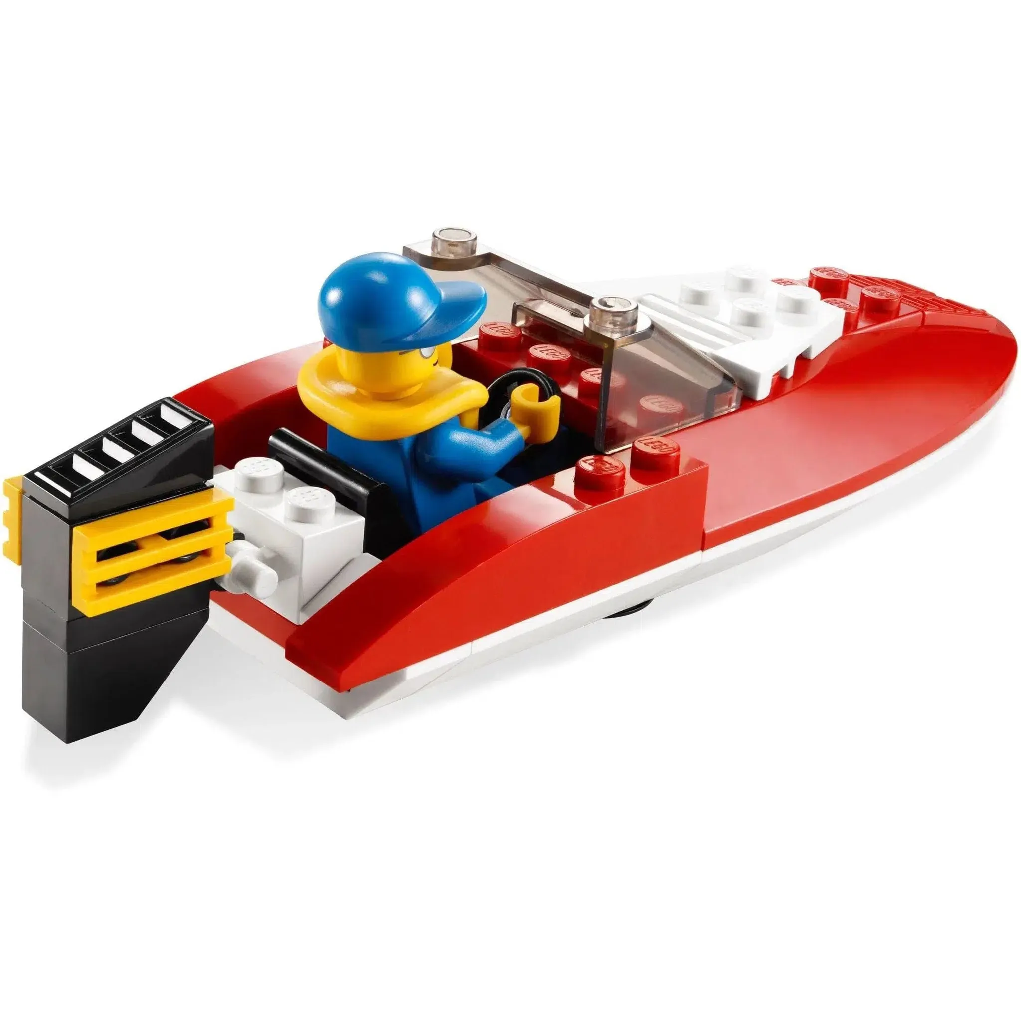 LEGO [City] - Speedboat Building Set - Harbour Series (4641) - Image 3