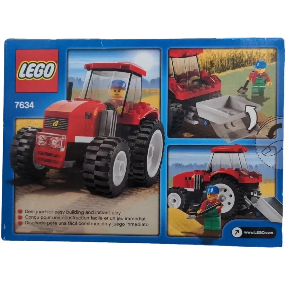 LEGO [City] - Tractor Building Set - Farm Series (7634) - Image 3