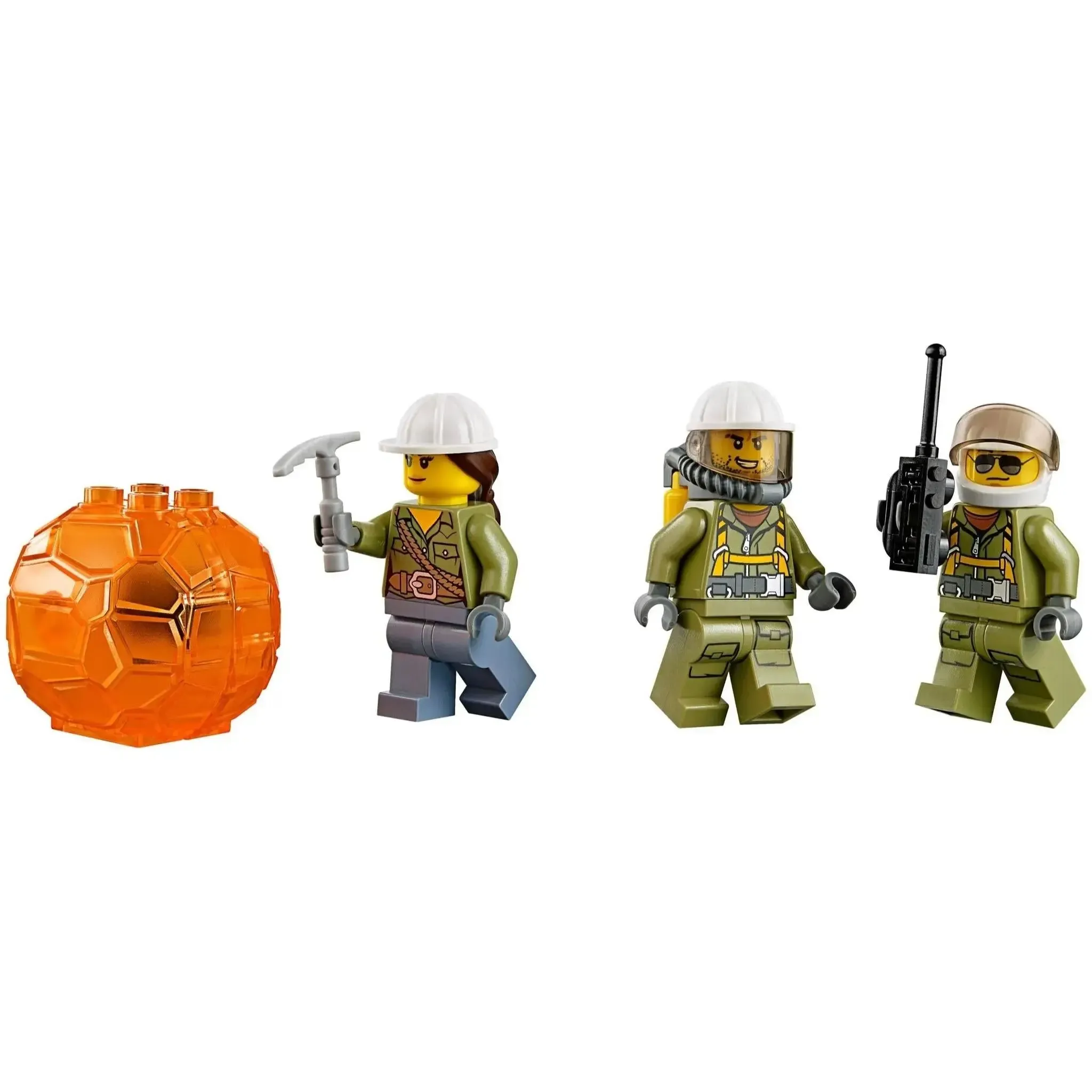 LEGO [City] - Volcano Supply Helicopter Building Set - Volcano Explorers Series (60123) - Image 10