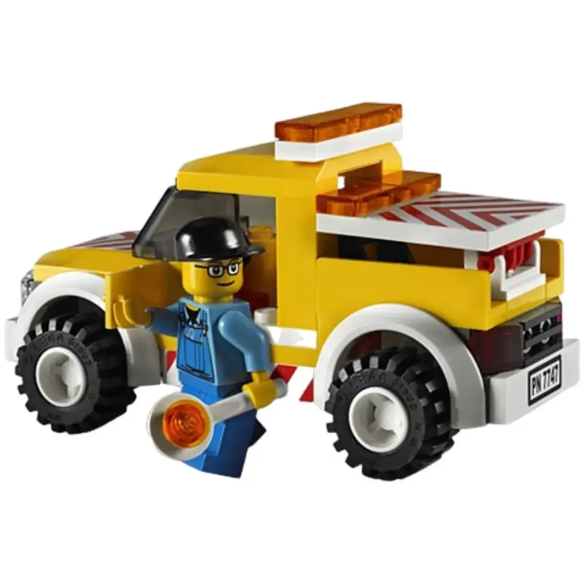 LEGO [City] - Wind Turbine Transport Building Set - General Series (7747) - Image 7