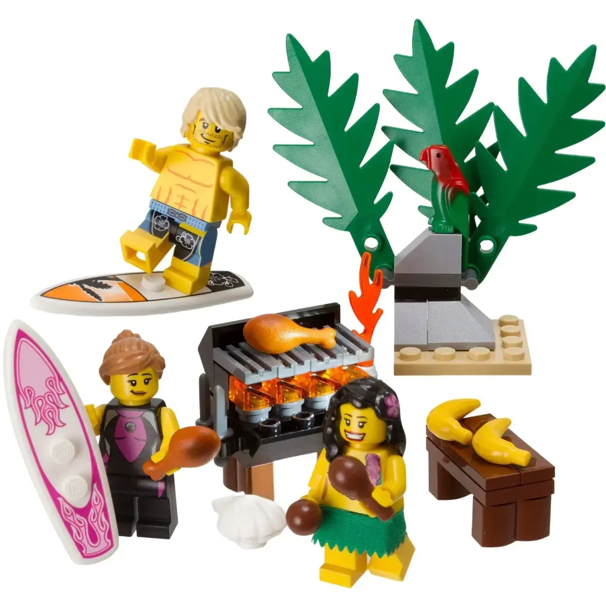 LEGO [Collectable Minifigures] - Minifigure Accessory Pack Building Set - Combi-pack Series (850449) - Image 2