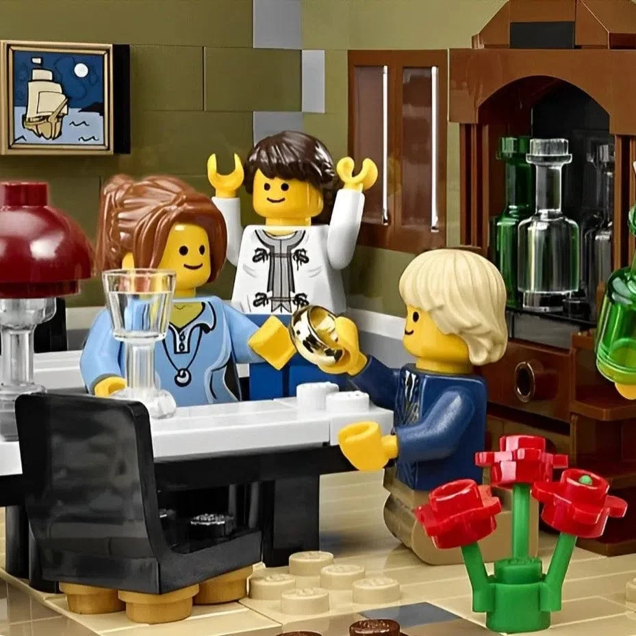 LEGO [Creator Expert] - Parisian Restaurant Building Set - Modular Buildings Collection Series (10243) - Image 13