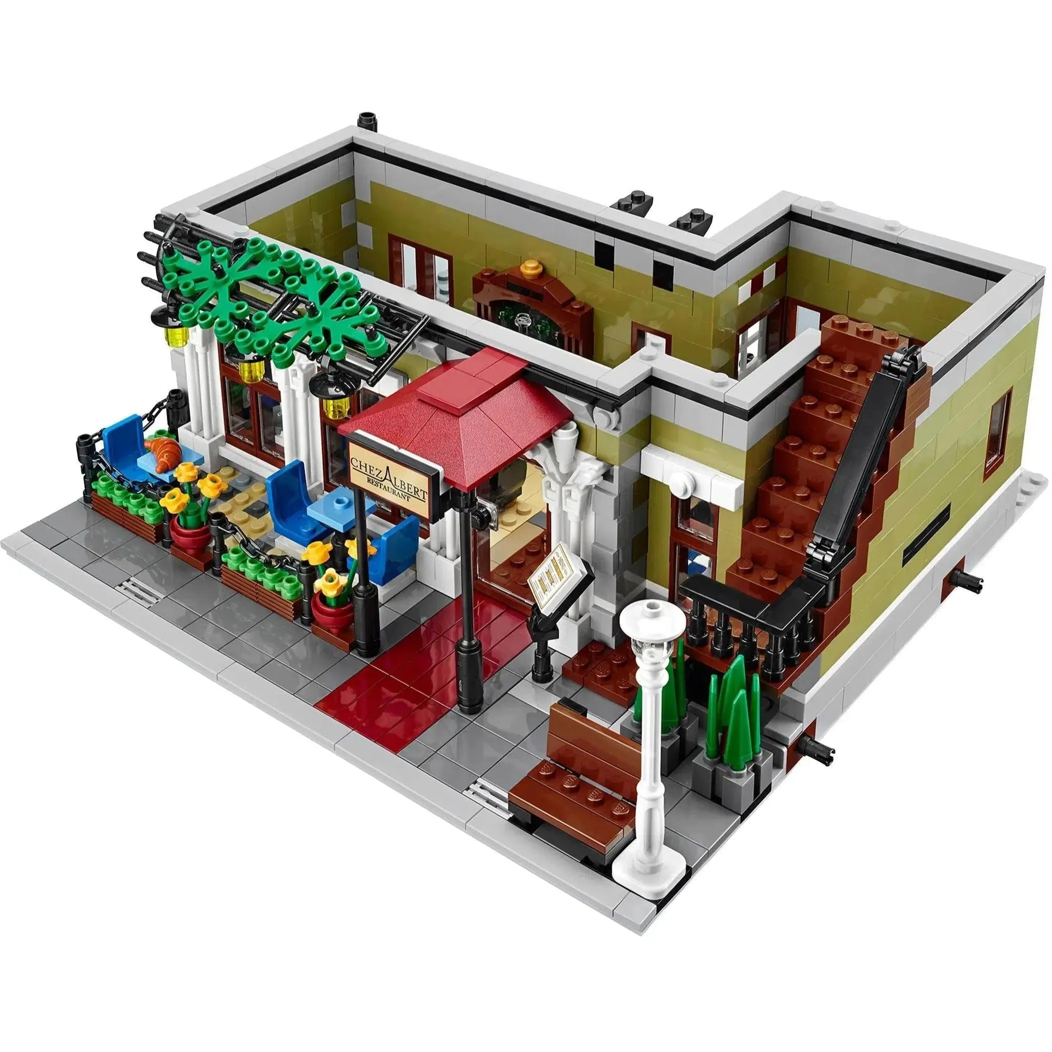 LEGO [Creator Expert] - Parisian Restaurant Building Set - Modular Buildings Collection Series (10243) - Image 6