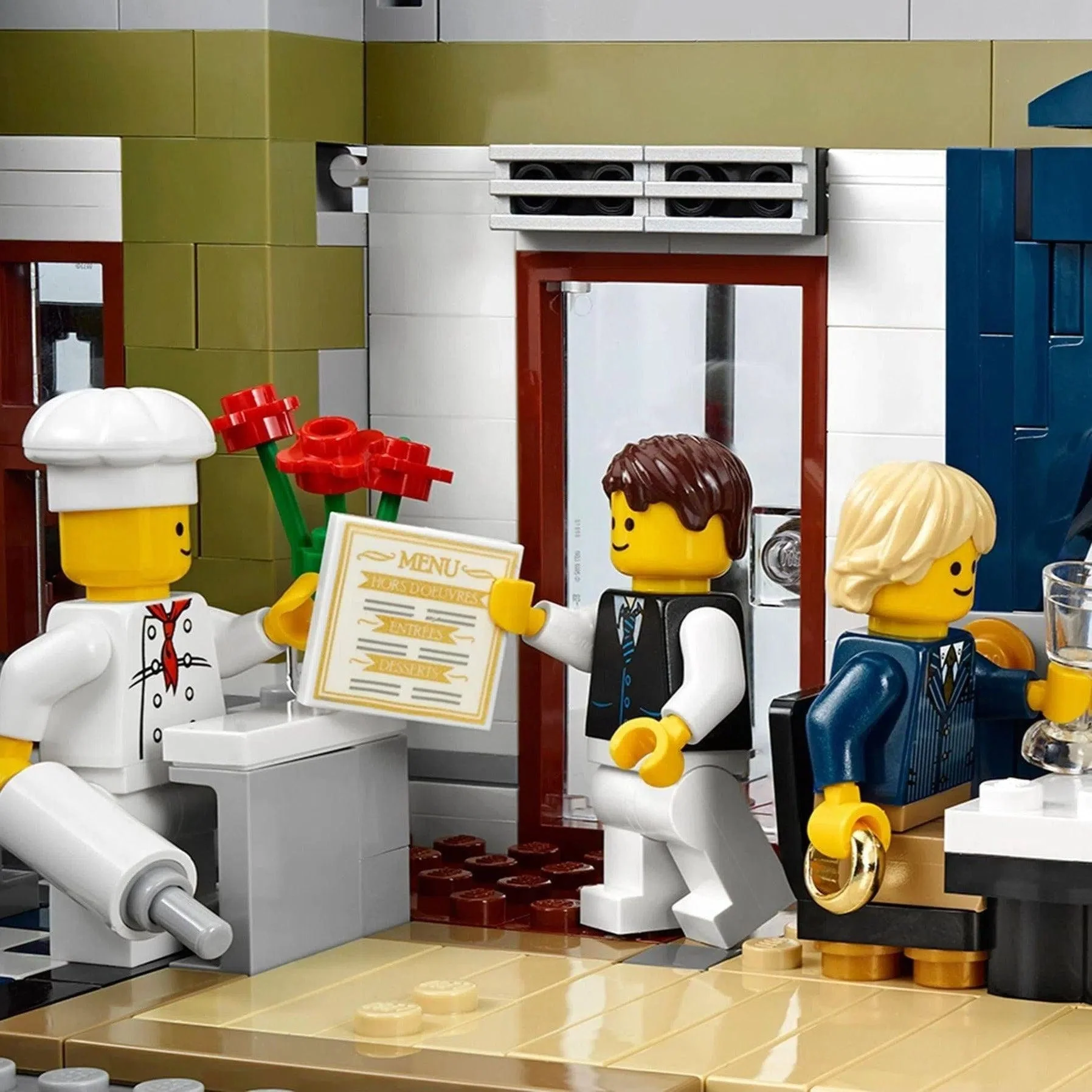 LEGO [Creator Expert] - Parisian Restaurant Building Set - Modular Buildings Collection Series (10243) - Image 8