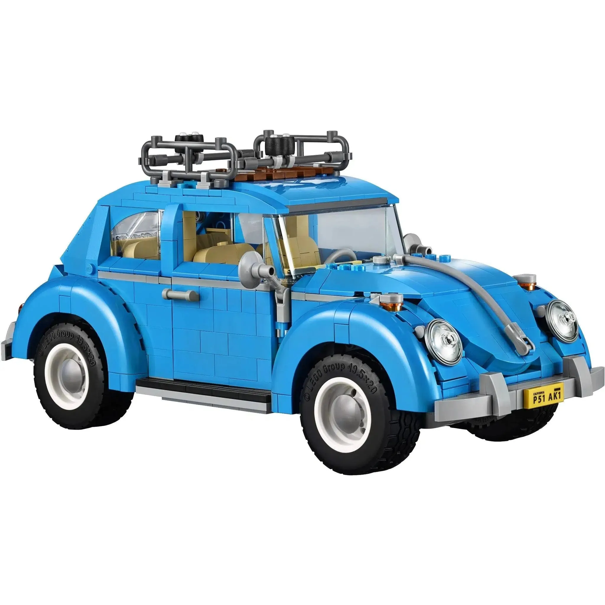 LEGO [Creator Expert] - Volkswagen Beetle Building Set - Vehicles Series (10252) - Image 4