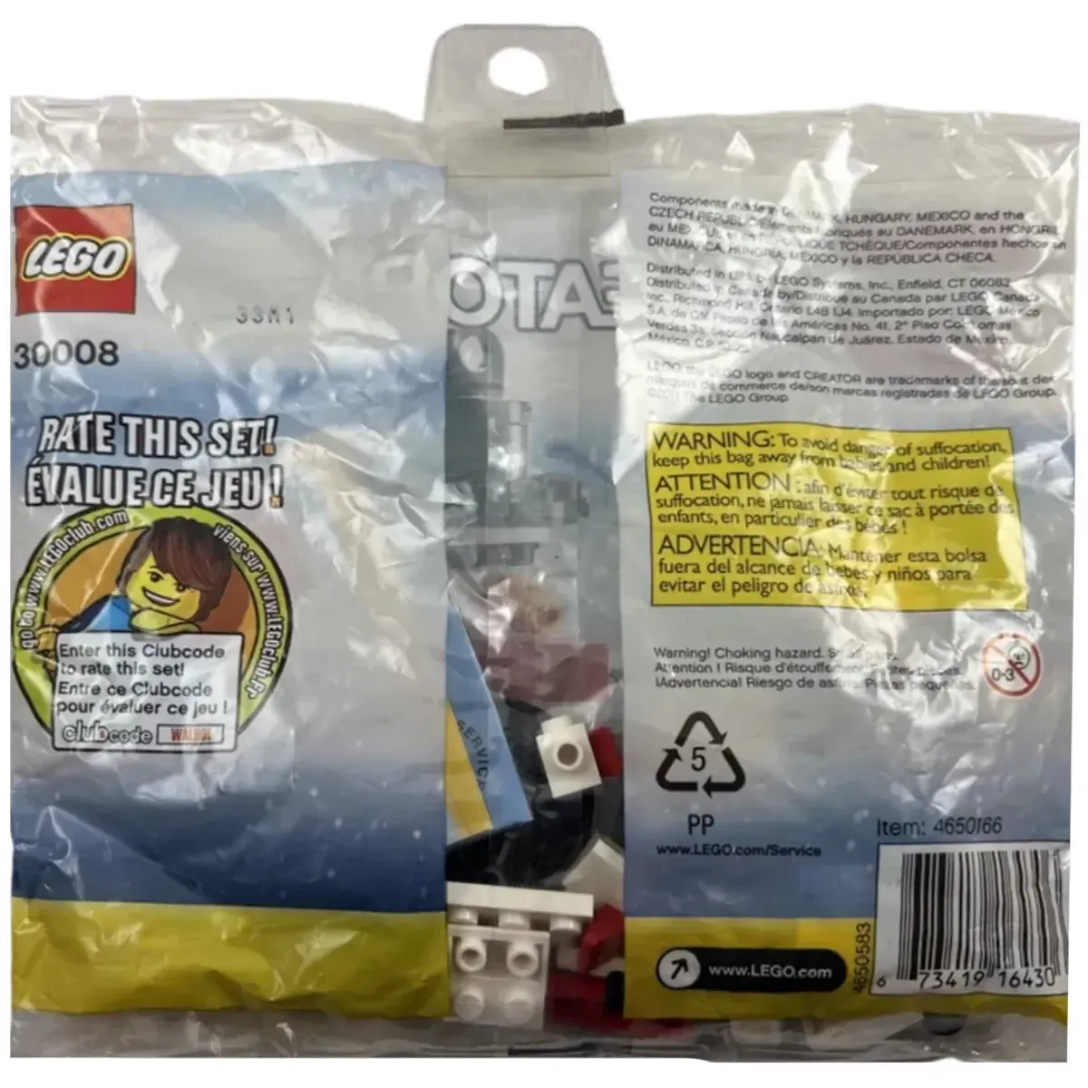 LEGO [Creator] - Snowman Building Set - Seasonal Series (30008) - Image 3