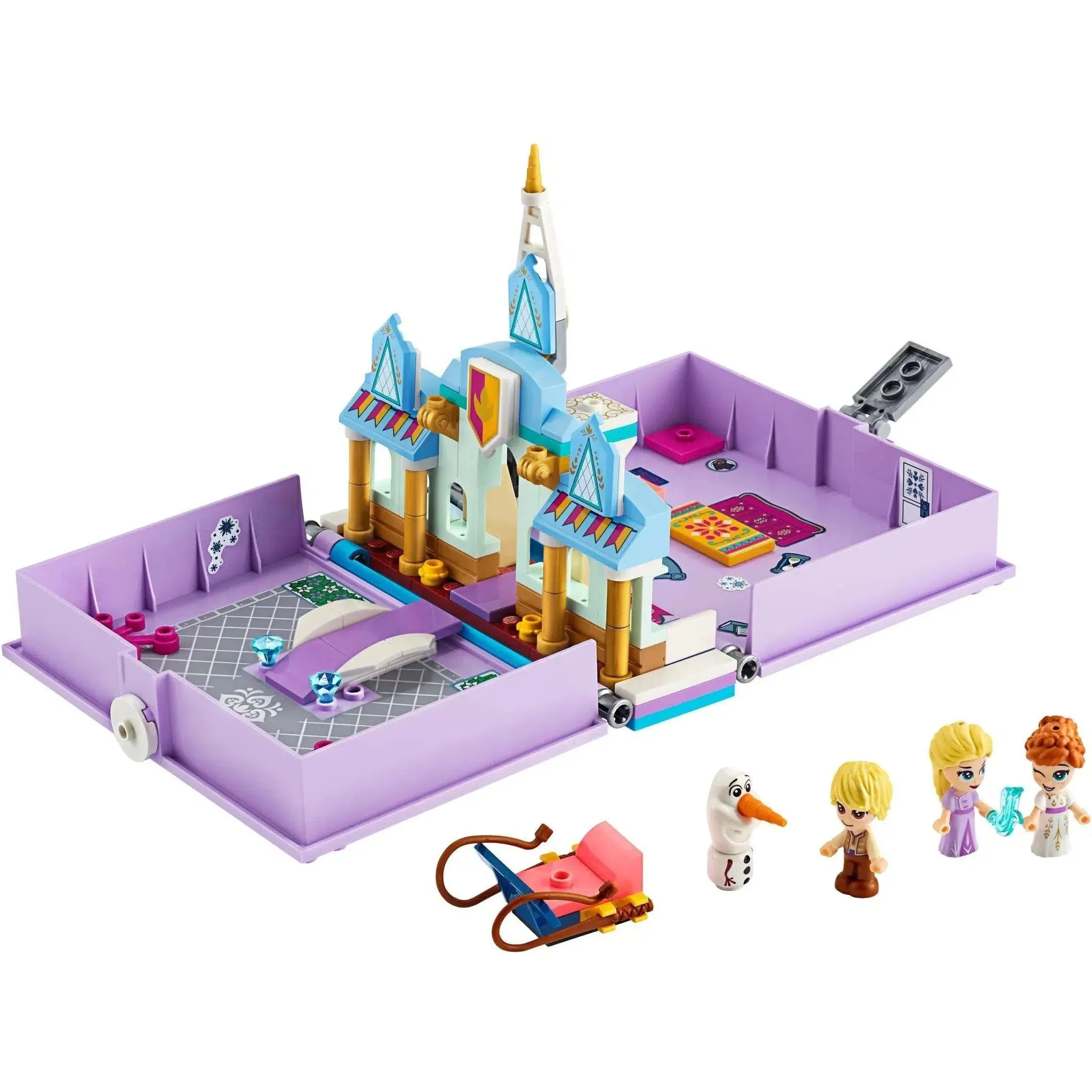 LEGO [Disney] - Anna and Elsa's Storybook Adventures Building Set - Storybook Adventures Series (43175) - Image 2