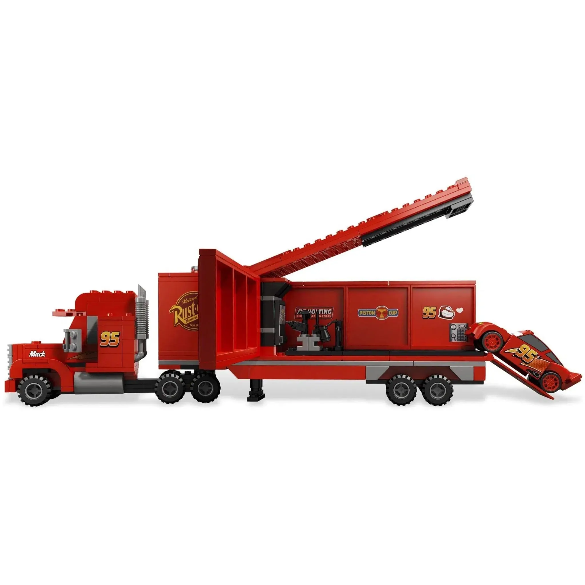 LEGO [Cars] - Mack's Team Truck Building Set - Original Film Series (8486) - Image 4