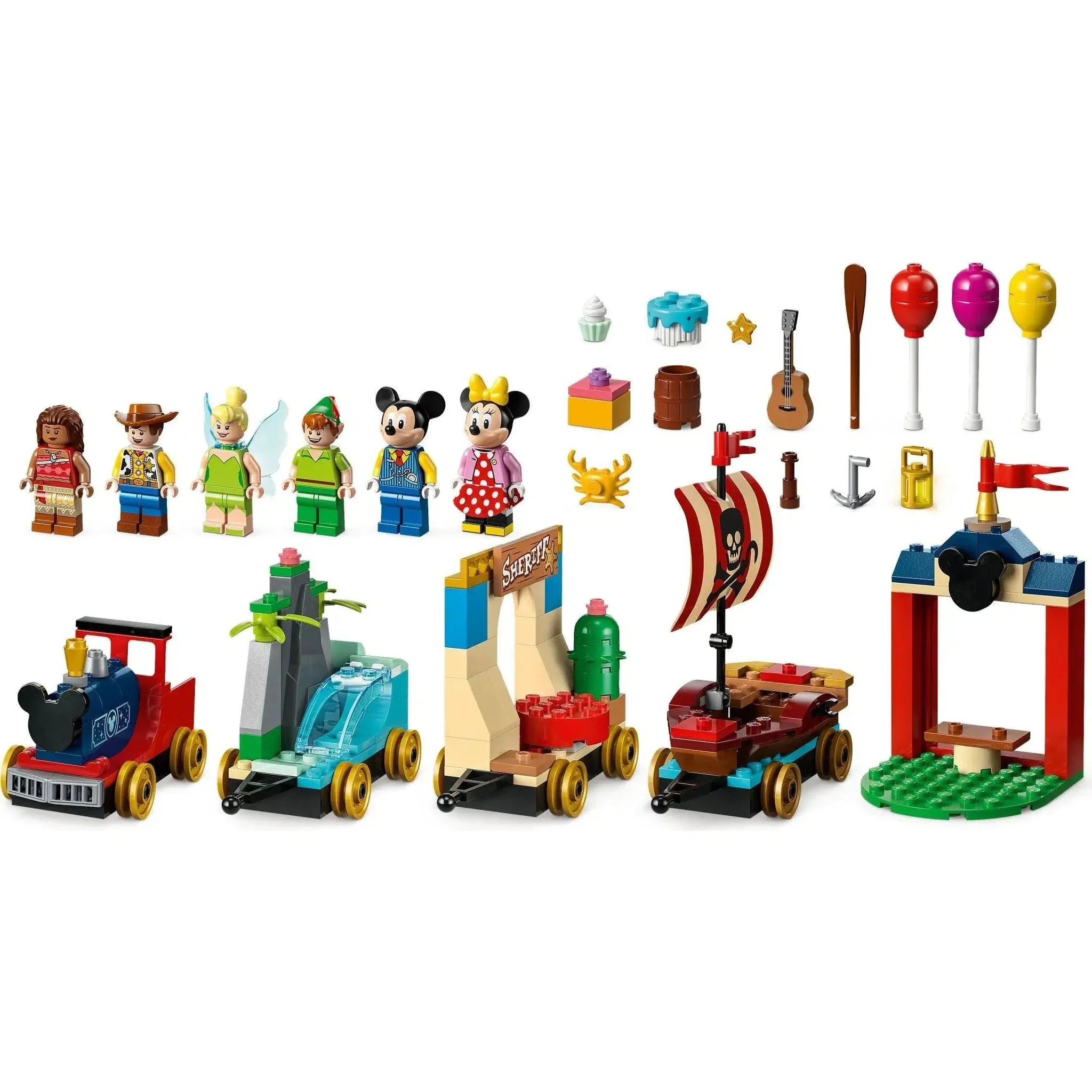 LEGO [Disney] - Disney Celebration Train Building Set - Disney 100 Series (43212) - Image 2