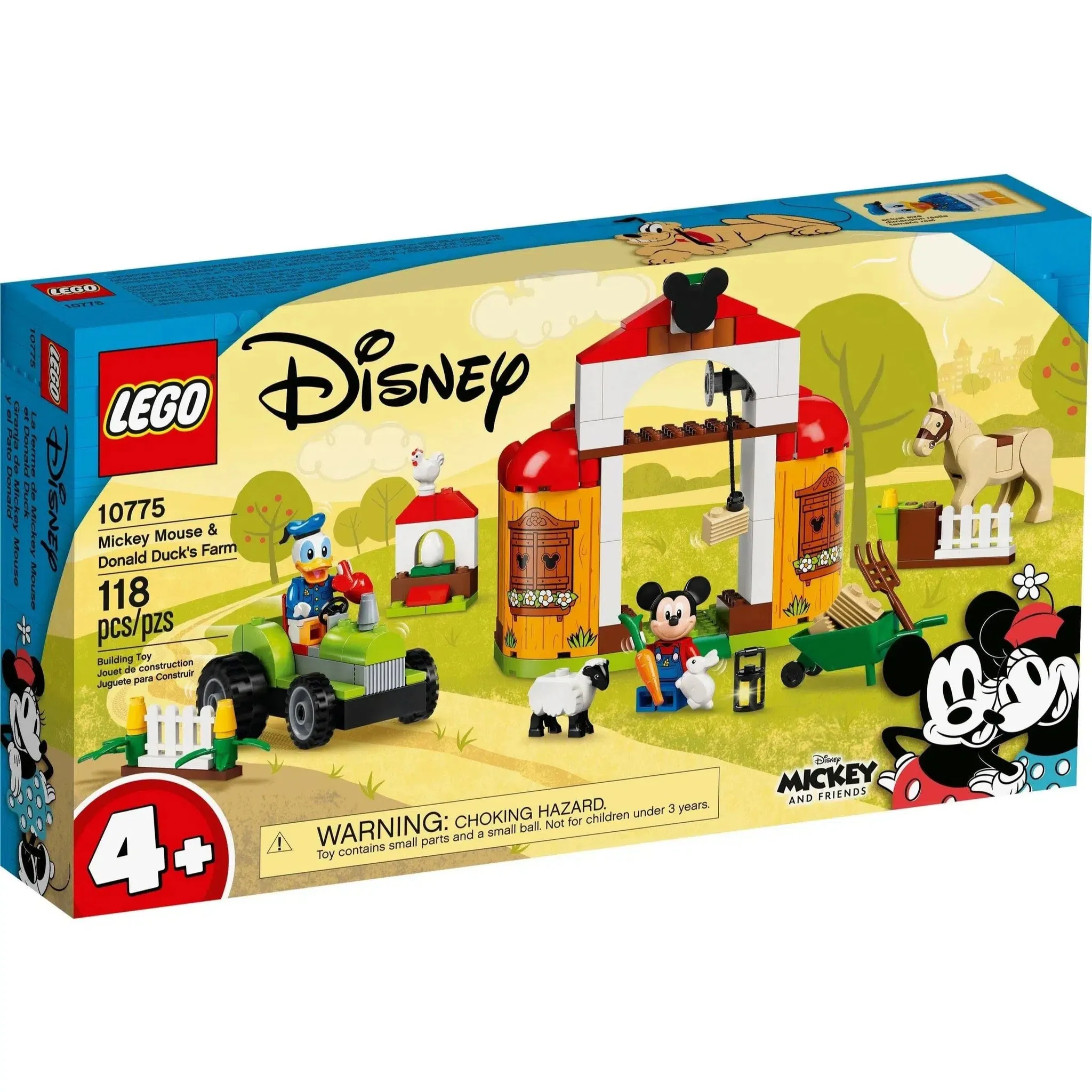 LEGO [Disney] - Mickey Mouse & Donald Duck's Farm Building Set - Mickey and Friends Series (10775)