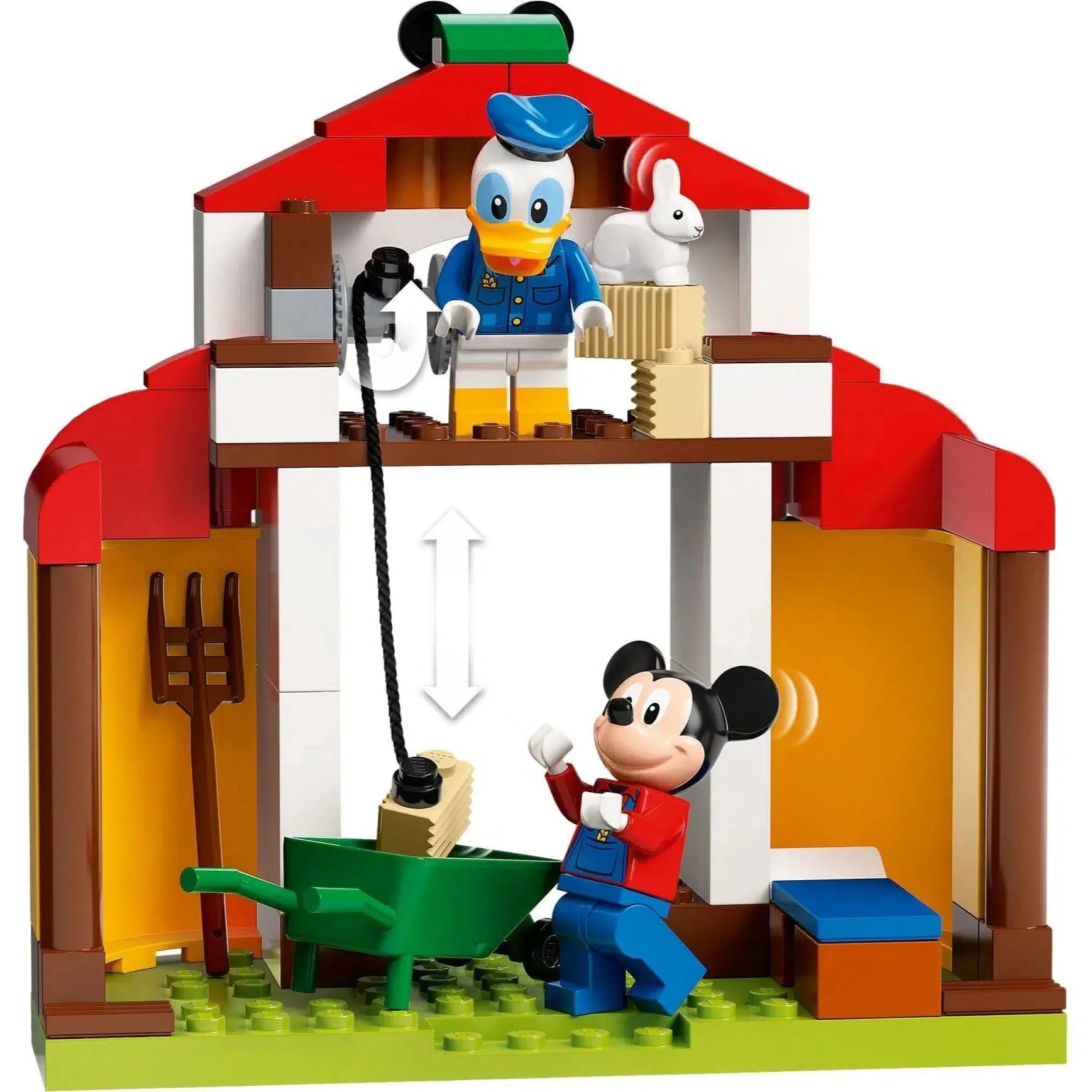 LEGO [Disney] - Mickey Mouse & Donald Duck's Farm Building Set - Mickey and Friends Series (10775) - Image 6