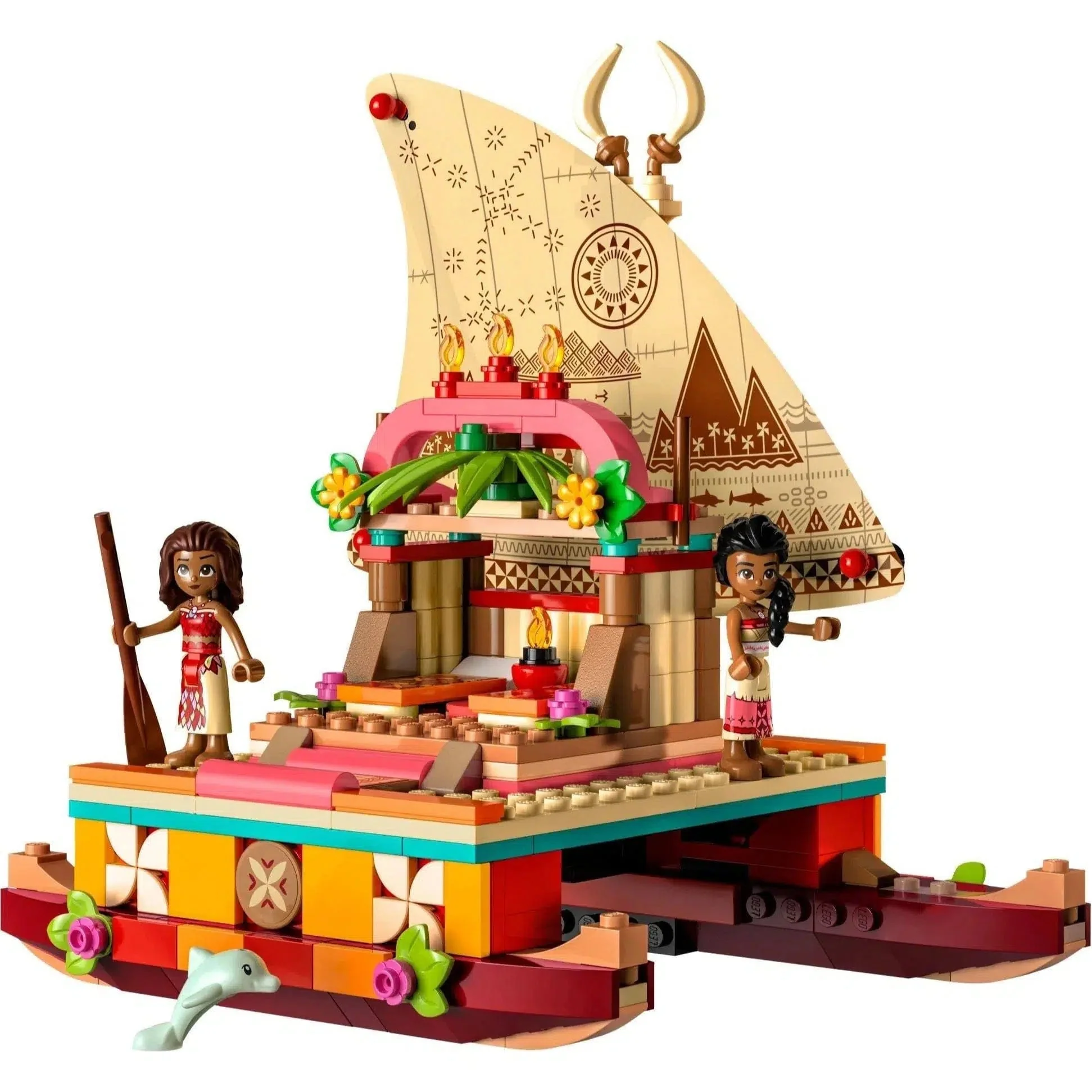 LEGO [Disney] - Moana's Wayfinding Boat Building Set - Moana Series (43210) - Image 3
