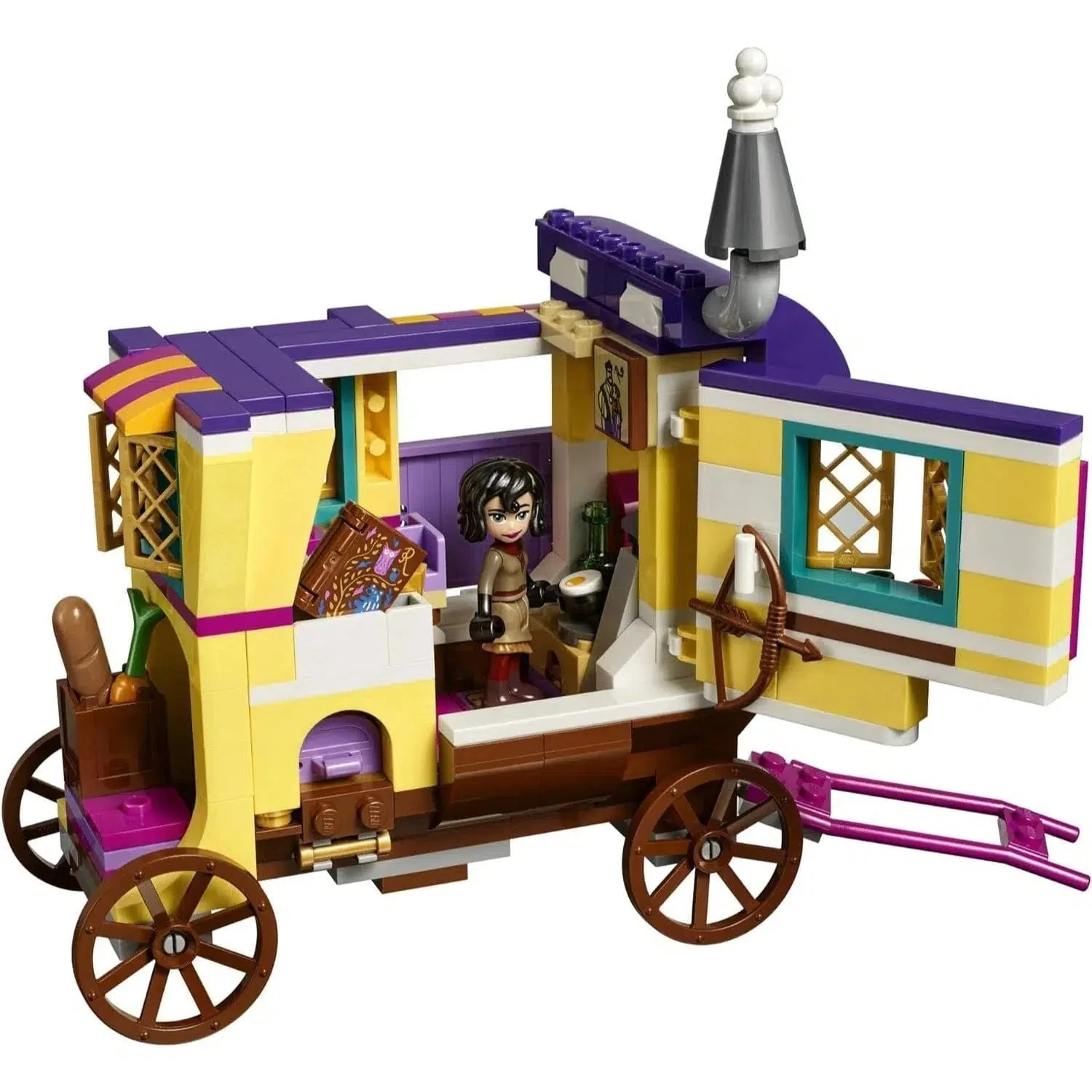 LEGO [Disney] - Rapunzel's Travelling Caravan Building Set - Tangled: The Series (41157) - Image 4