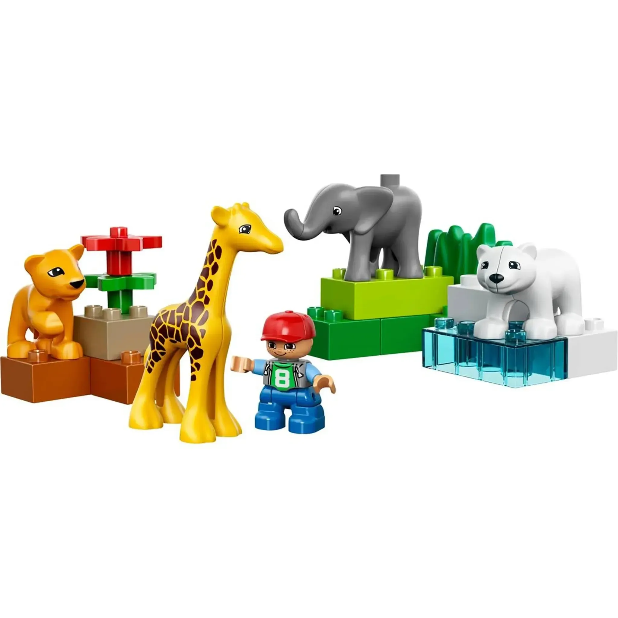 LEGO [Duplo] - Baby Zoo Building Set - LEGO Ville Series (4962) - Image 4